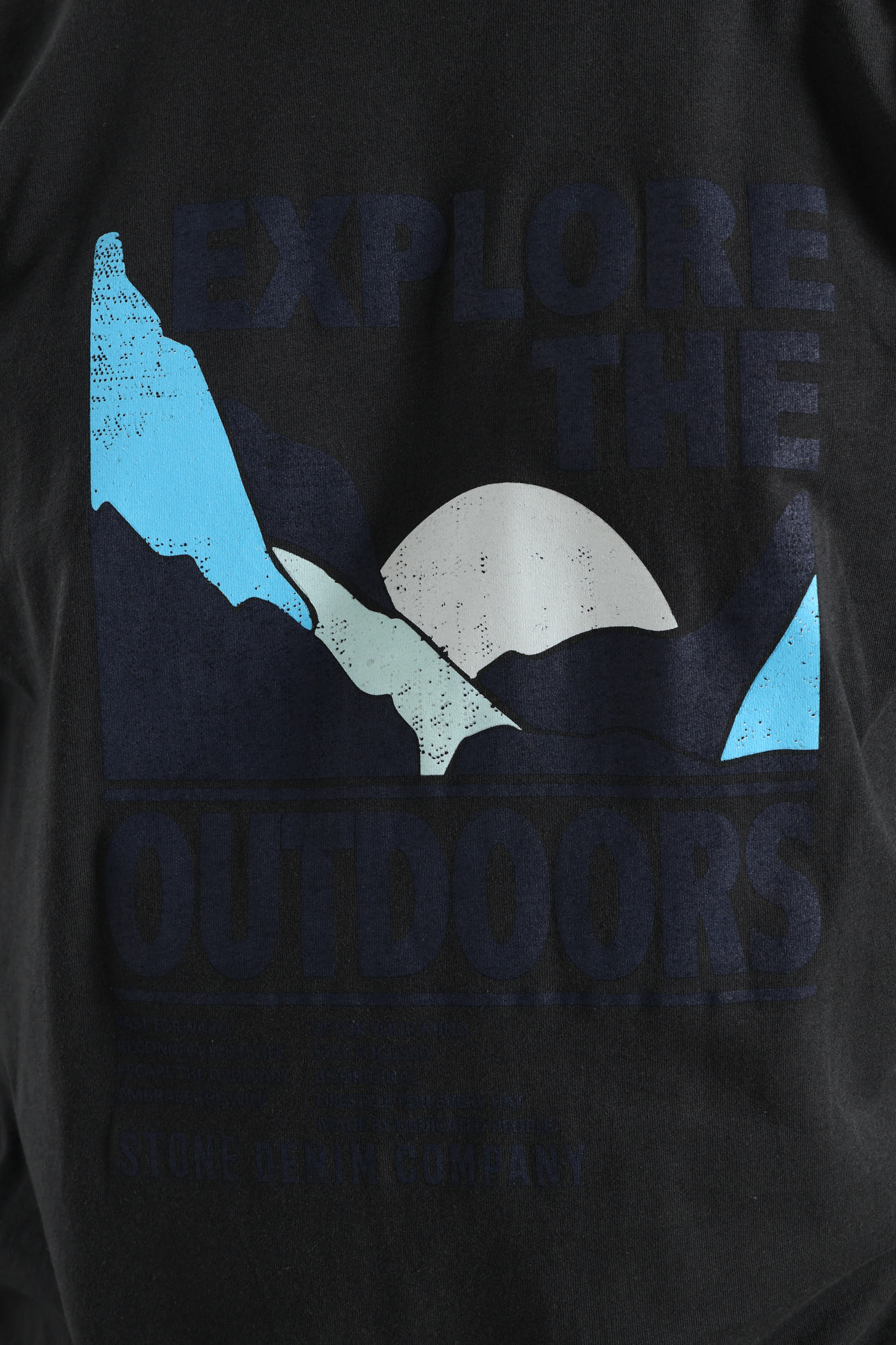 Explore The Outdoor Tee - Gunmetal - Image 2