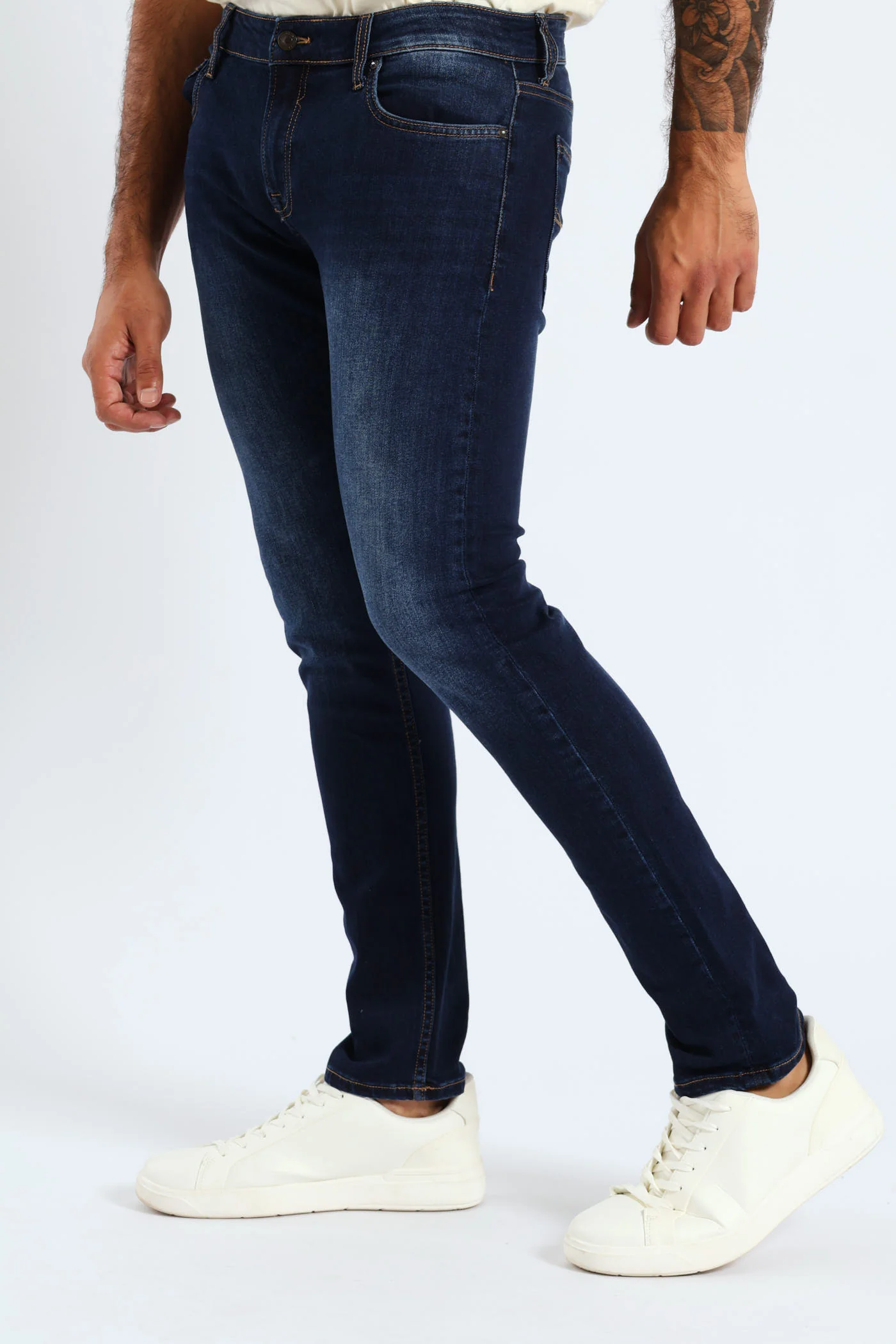 Ezra Skinny Denim - Dark Wash - Image 3