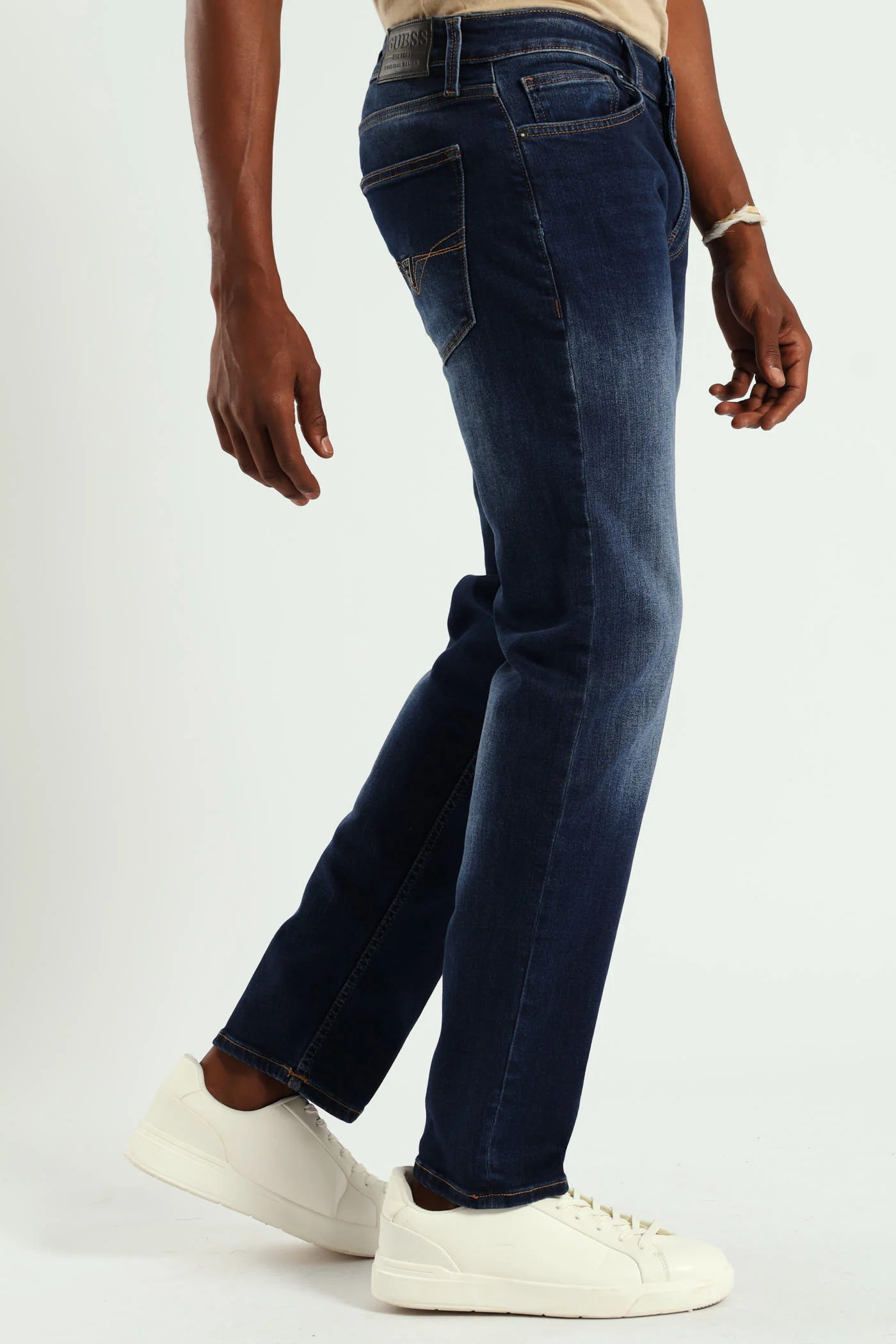 Ezra Slim Denim - Dark Wash - Image 3