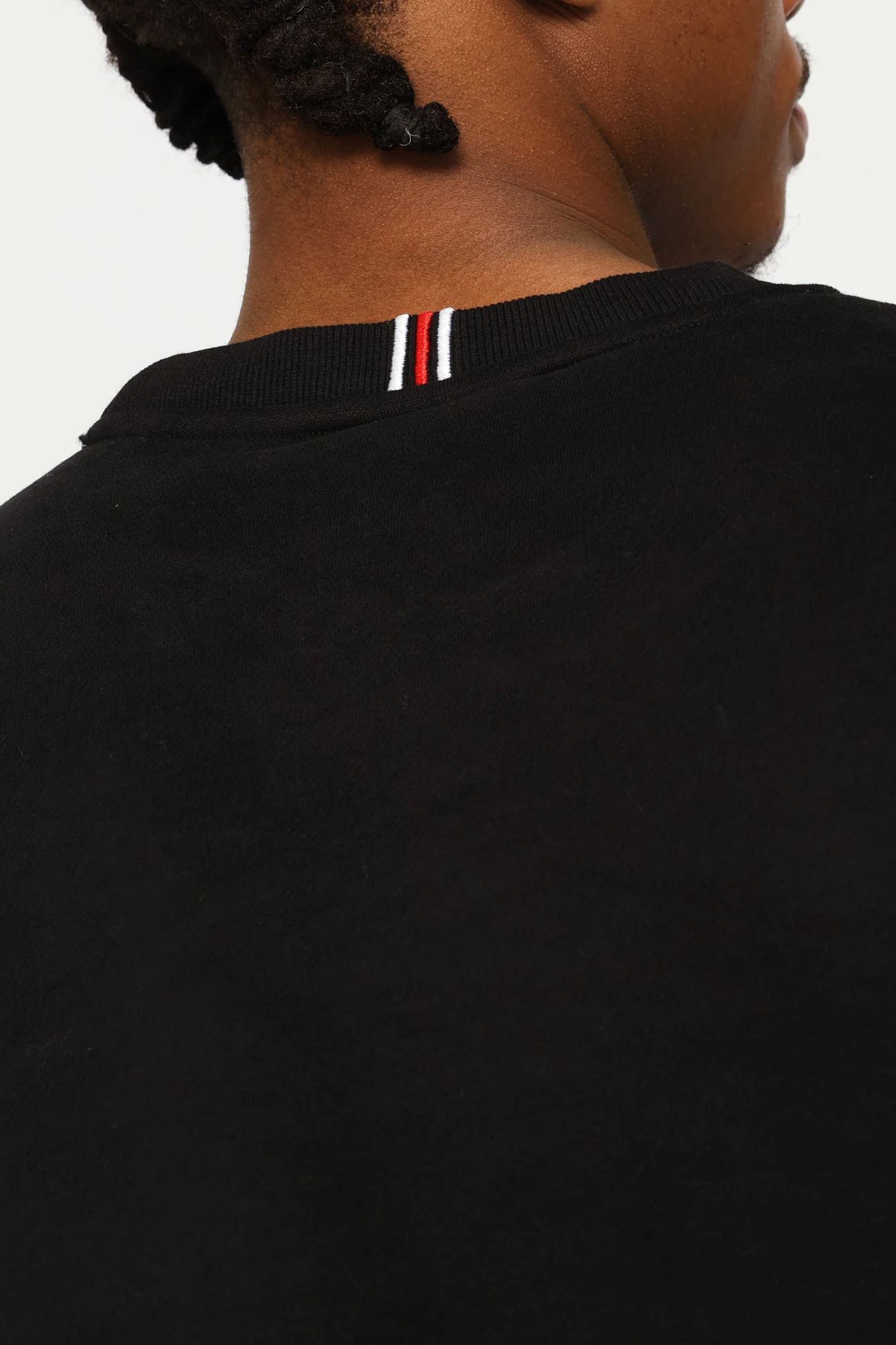 Fabien Crew Top - Black - Image 5