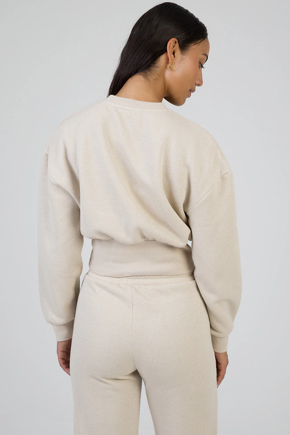 Fables Athleisure Cropped Top - Stone - Image 5
