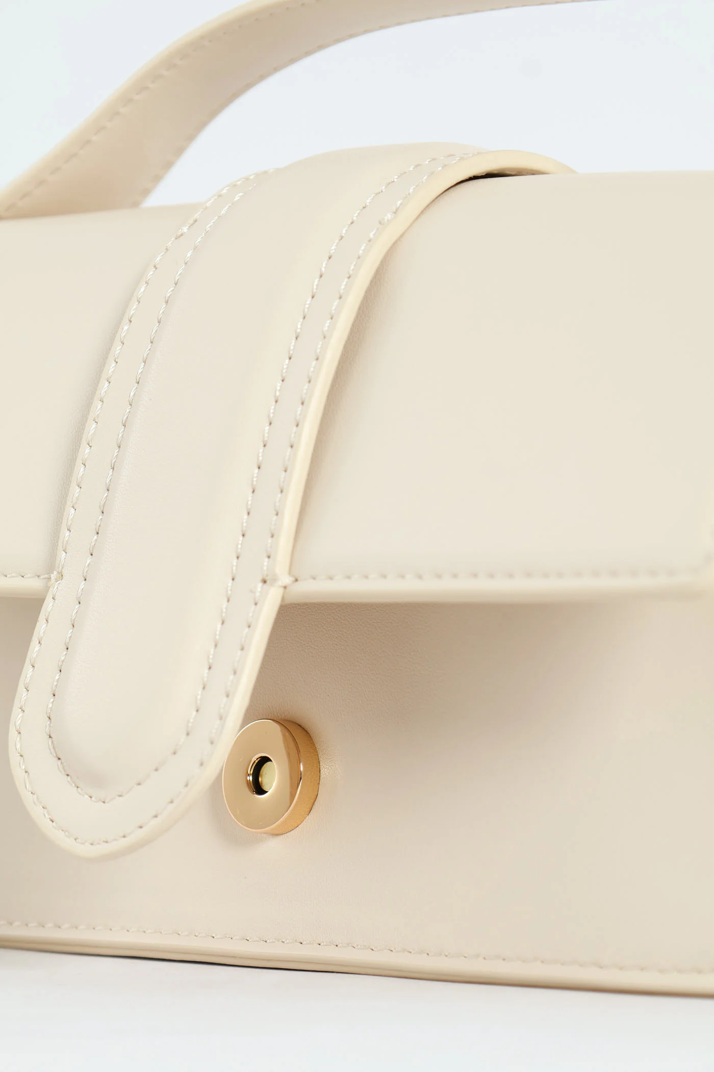 Faithful Top Handle Satchel Bag - Bone - Image 5