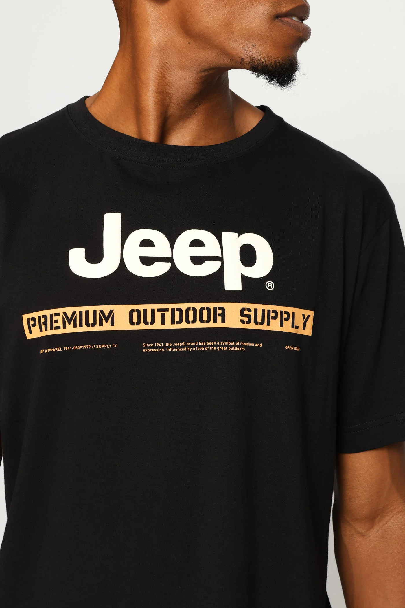 Fashion Graphic Supply Tee - Black - Image 2