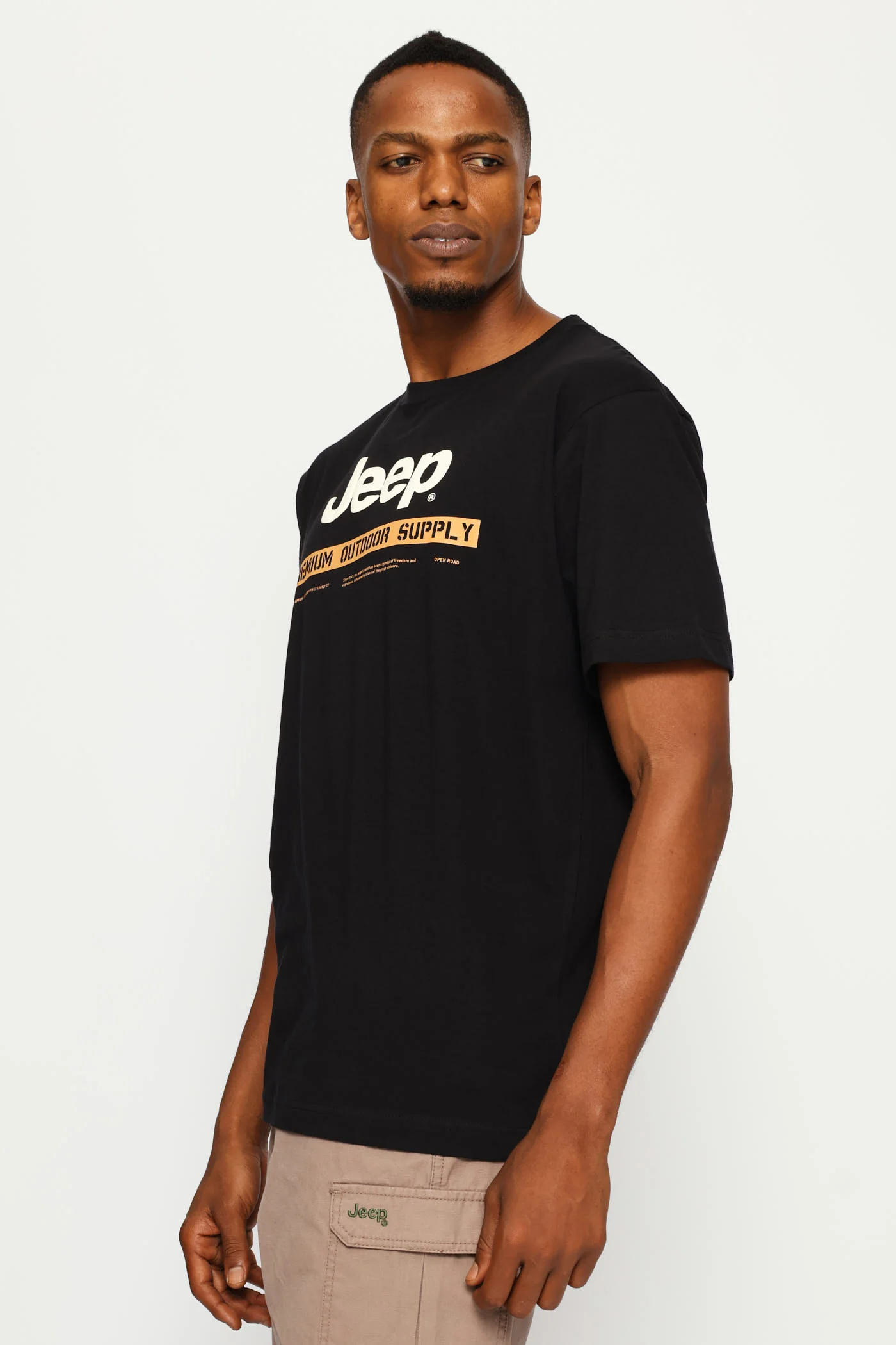Fashion Graphic Supply Tee - Black - Image 3