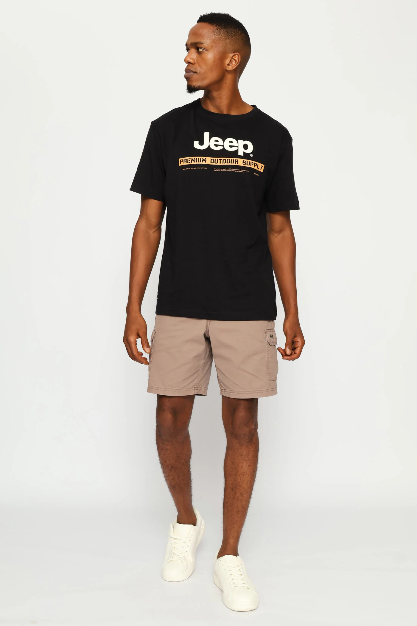 Fashion Graphic Supply Tee - Black - Image 5