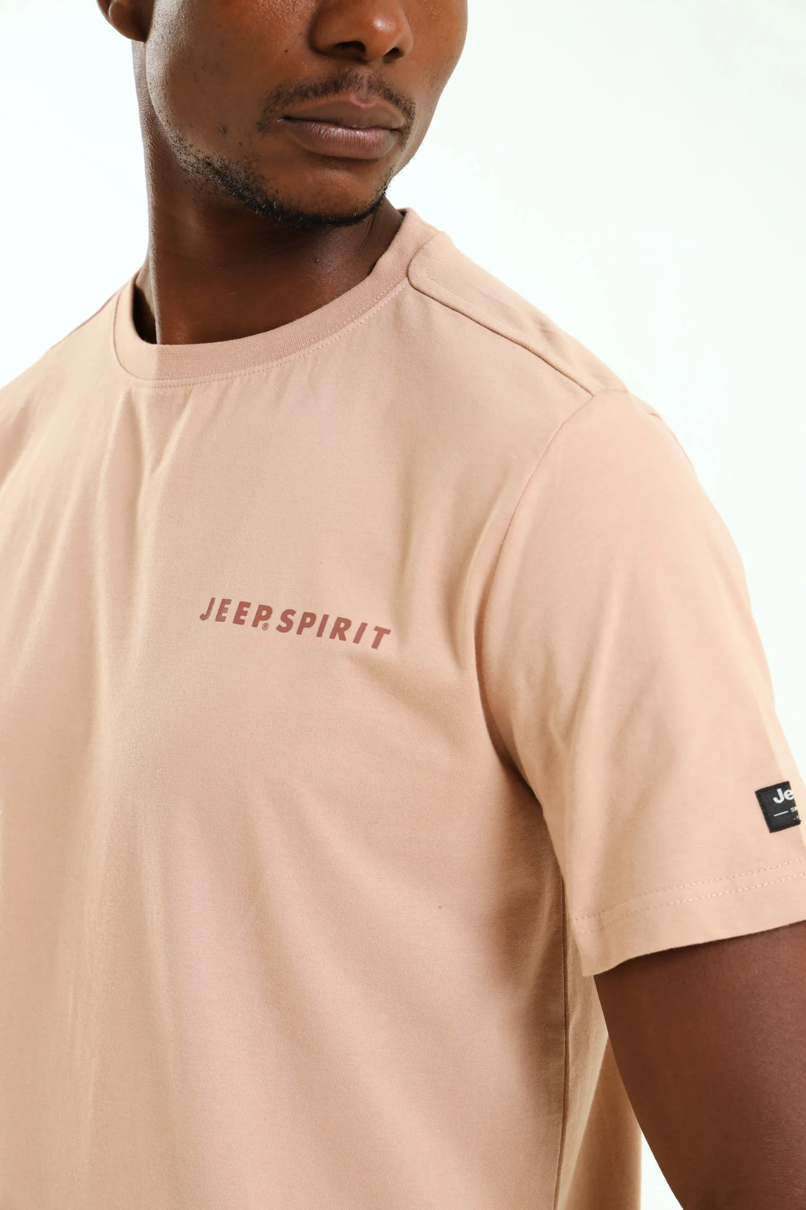Fashion Graphic Tee - Taupe - Image 5