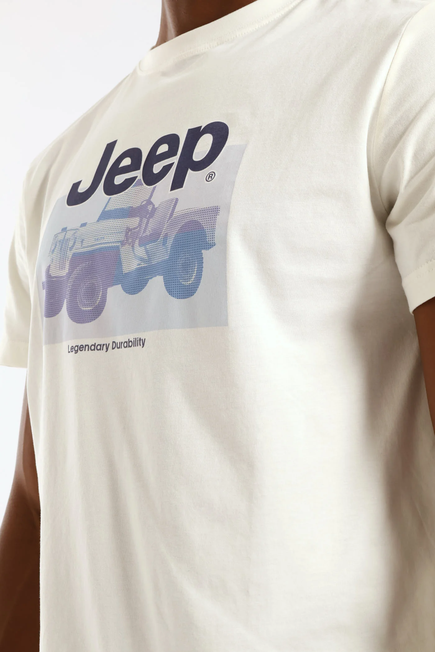 Fashion Graphic Tee - White - Image 2