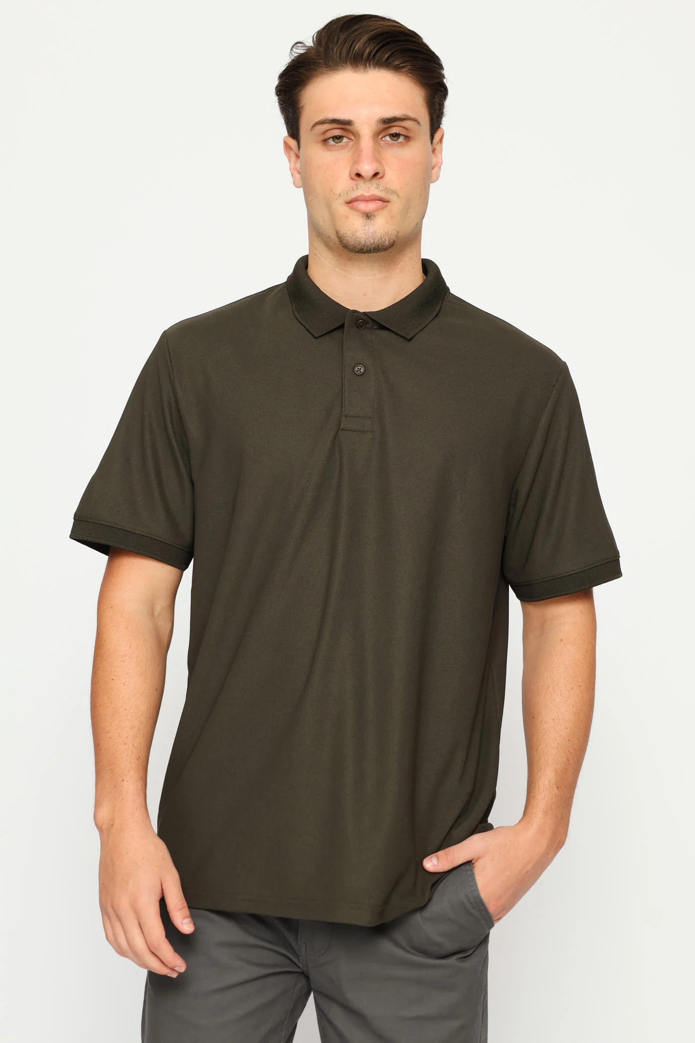 Fashion Poly Golfer - Fatigue - Image 3