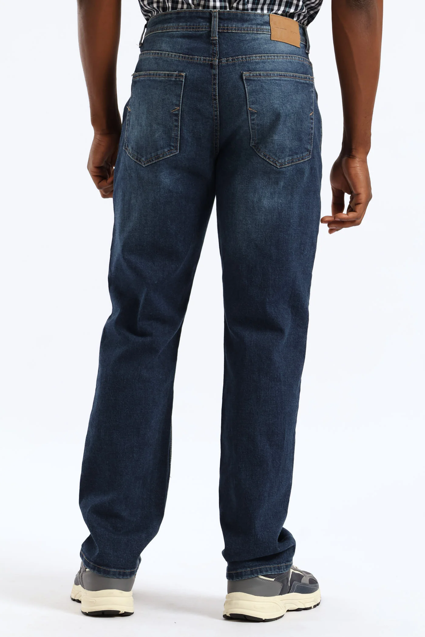 Fashion Straight Denim - Dark Wash - Image 4