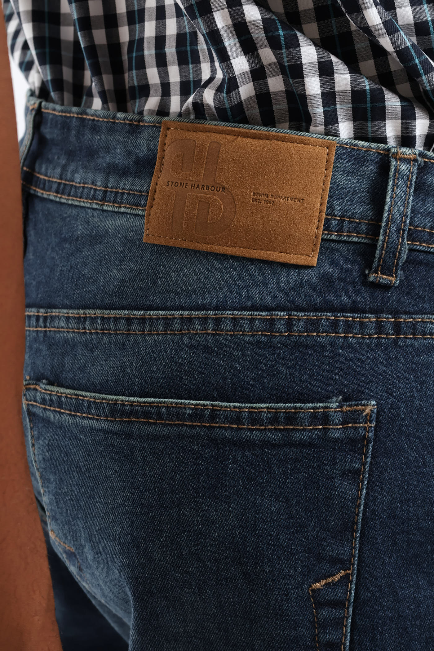 Fashion Straight Denim - Dark Wash - Image 5