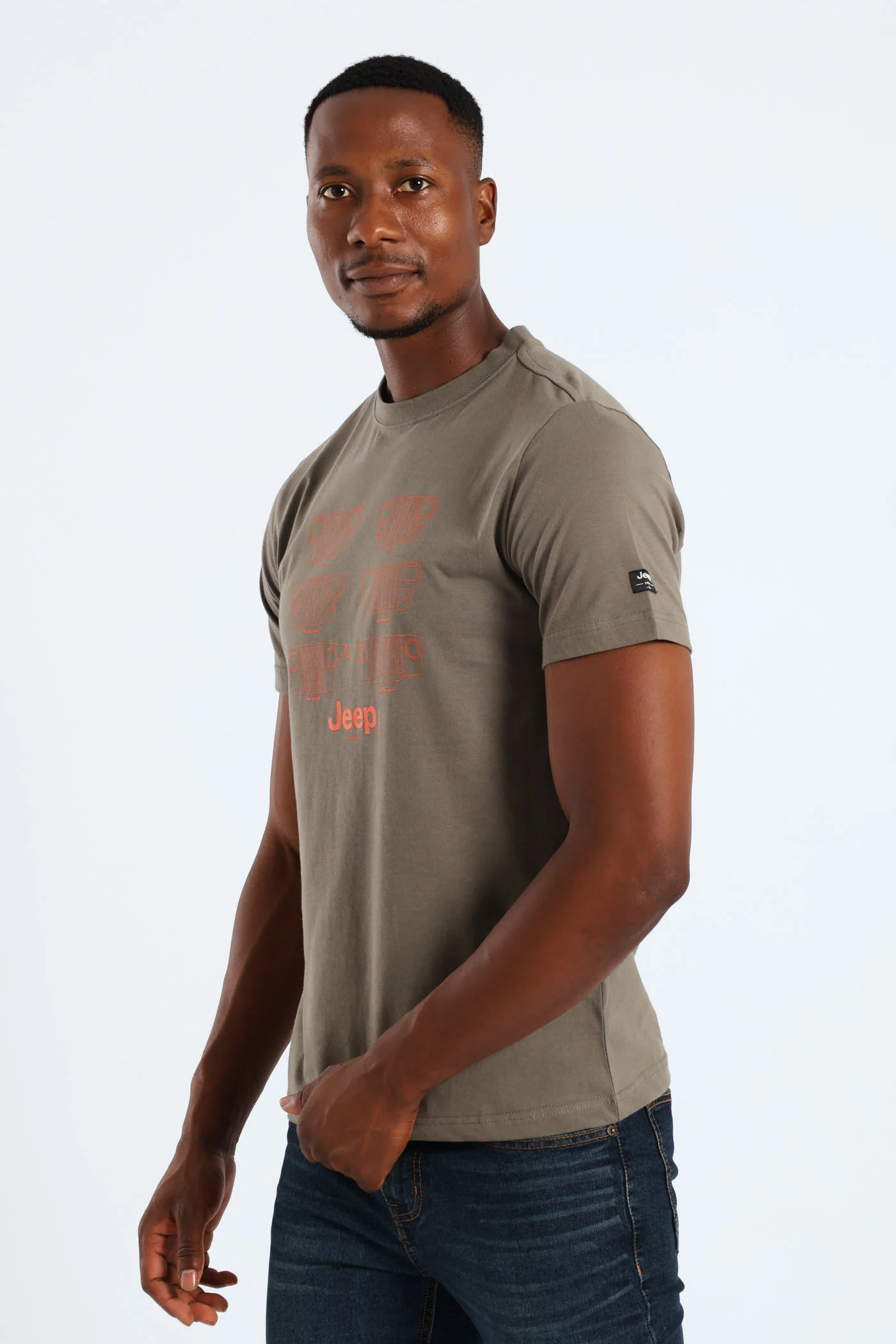 Fashion Trofee Graphic Tee - Olive - Image 3