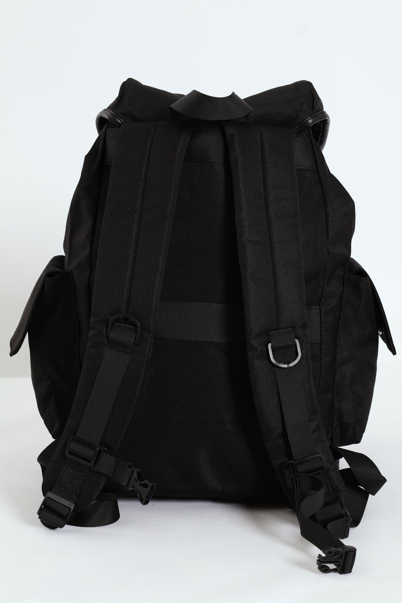 Fashion Utility Backpack - Black - Image 2