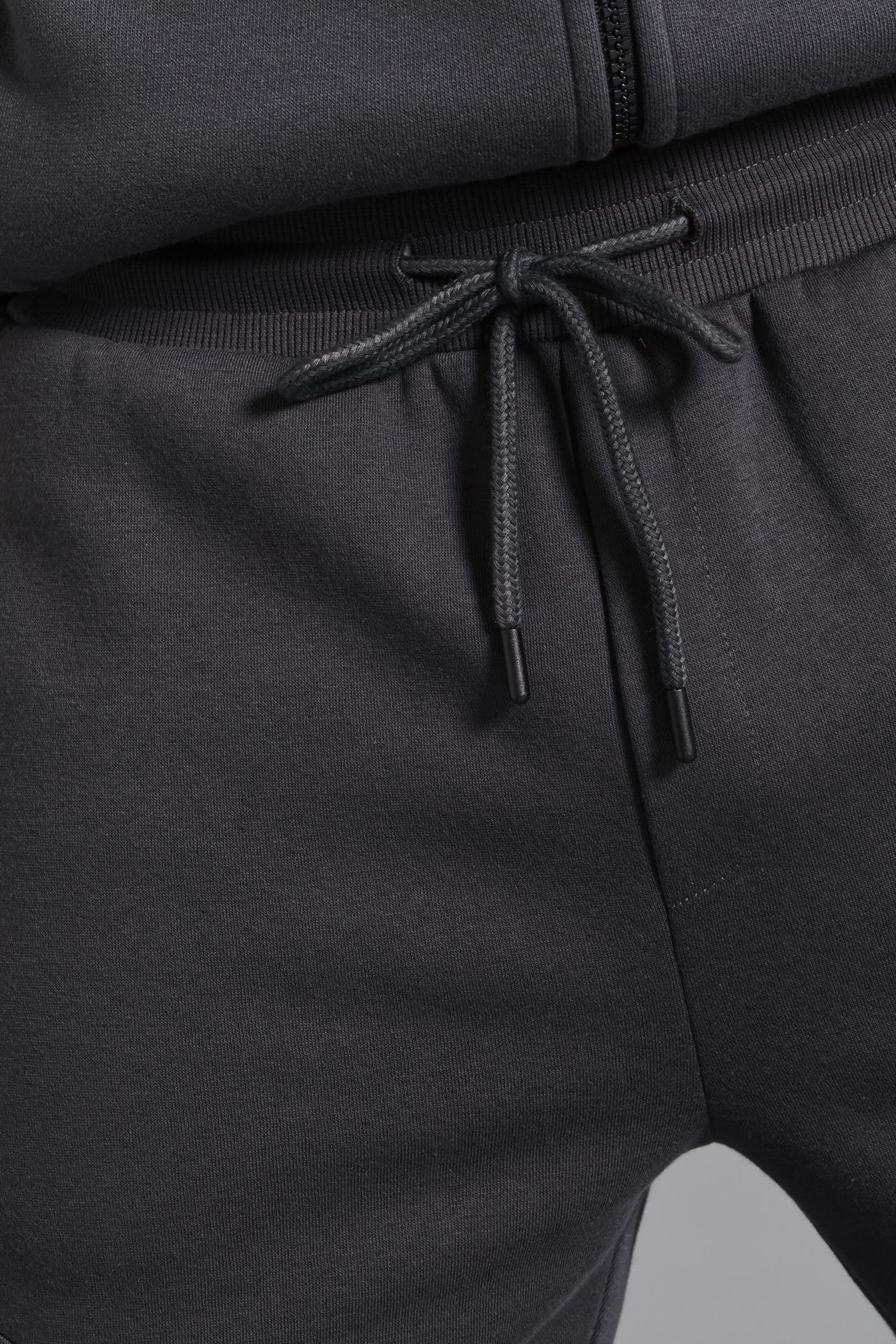 Fashion Zip Jogger - Charcoal - Image 3