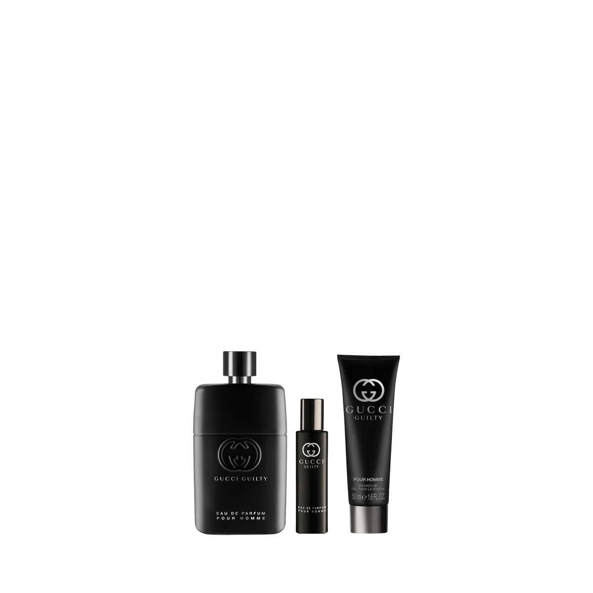 Guilty Pour Homme Eau de Parfum for Men and Shower Gel Trio Gift Set - Image 2