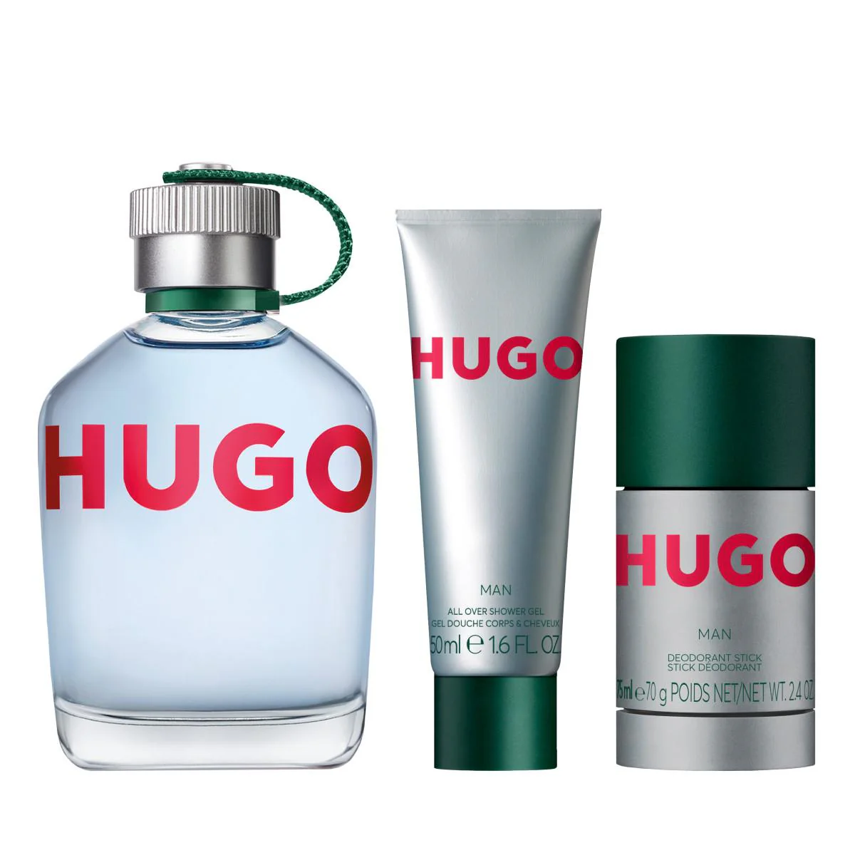 HUGO Man Eau de Toilette Trio Gift Set - Image 2
