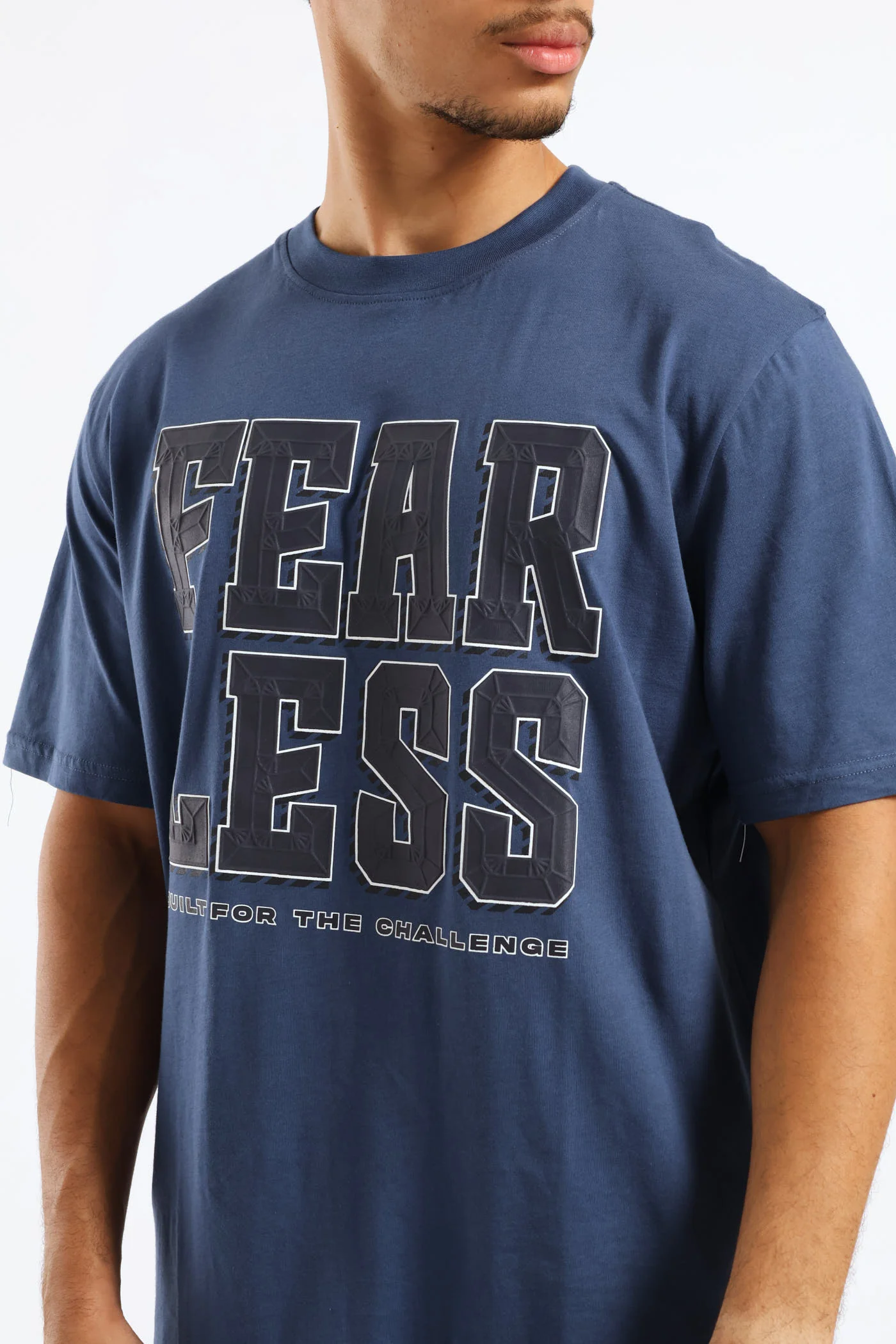 Fearless Tee - Blue - Image 2