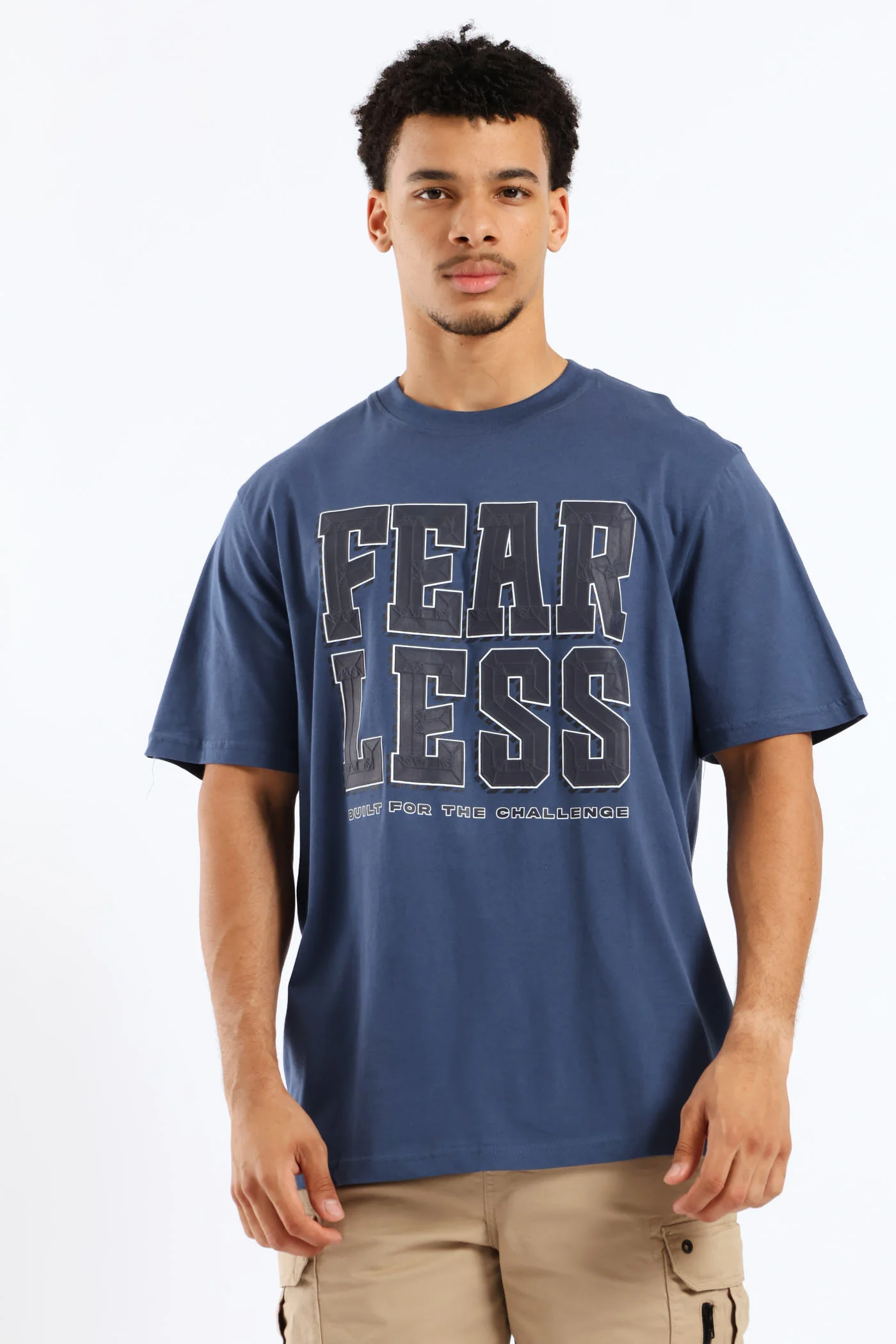 Fearless Tee - Blue - Image 3
