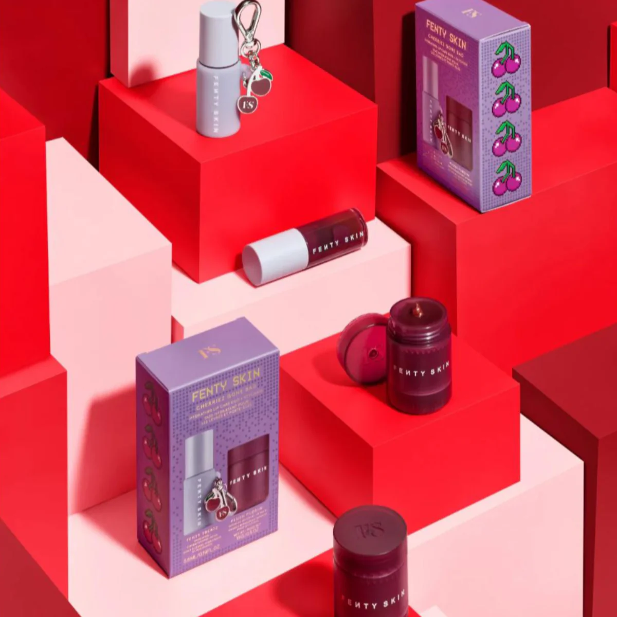 Cherriez Gone Bad Hydrating Lip Care Duo + Keychain - Image 10