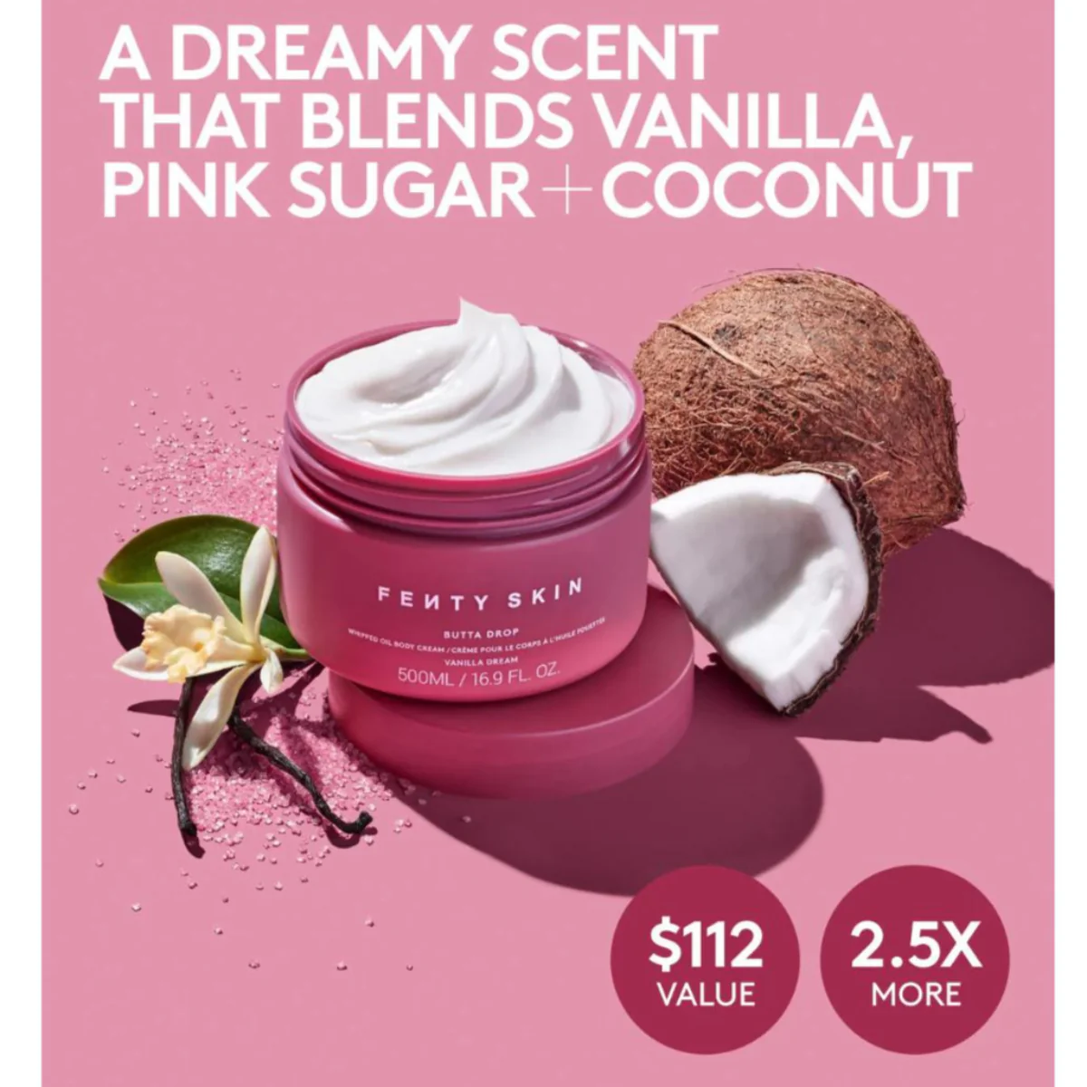 Jumbo Butta Drop Whipped Oil Body Cream with Tropical Oils + Shea Butter - Image 5