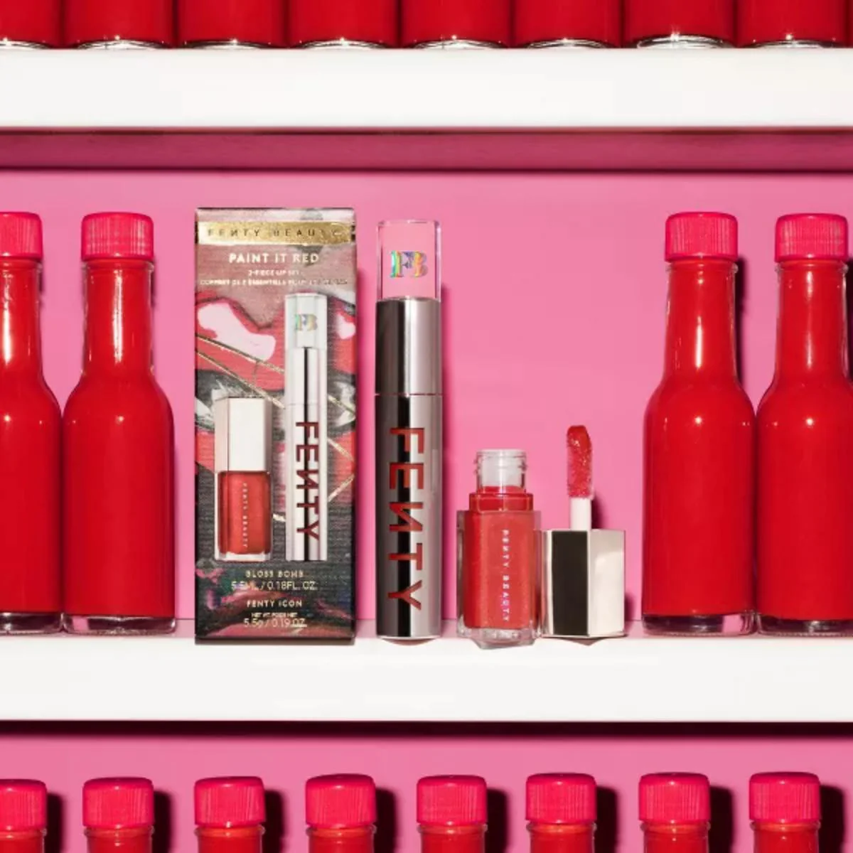 Fenty Paint It Red Lip Set - Image 5