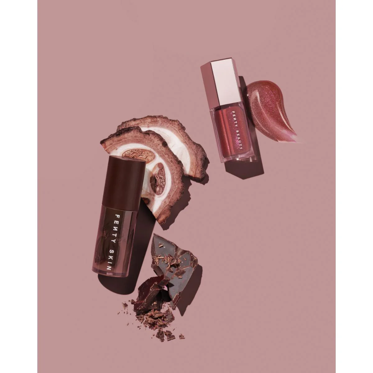 Chocolit Treatz Lip Luminizer + Lip Oil Duo - Image 7