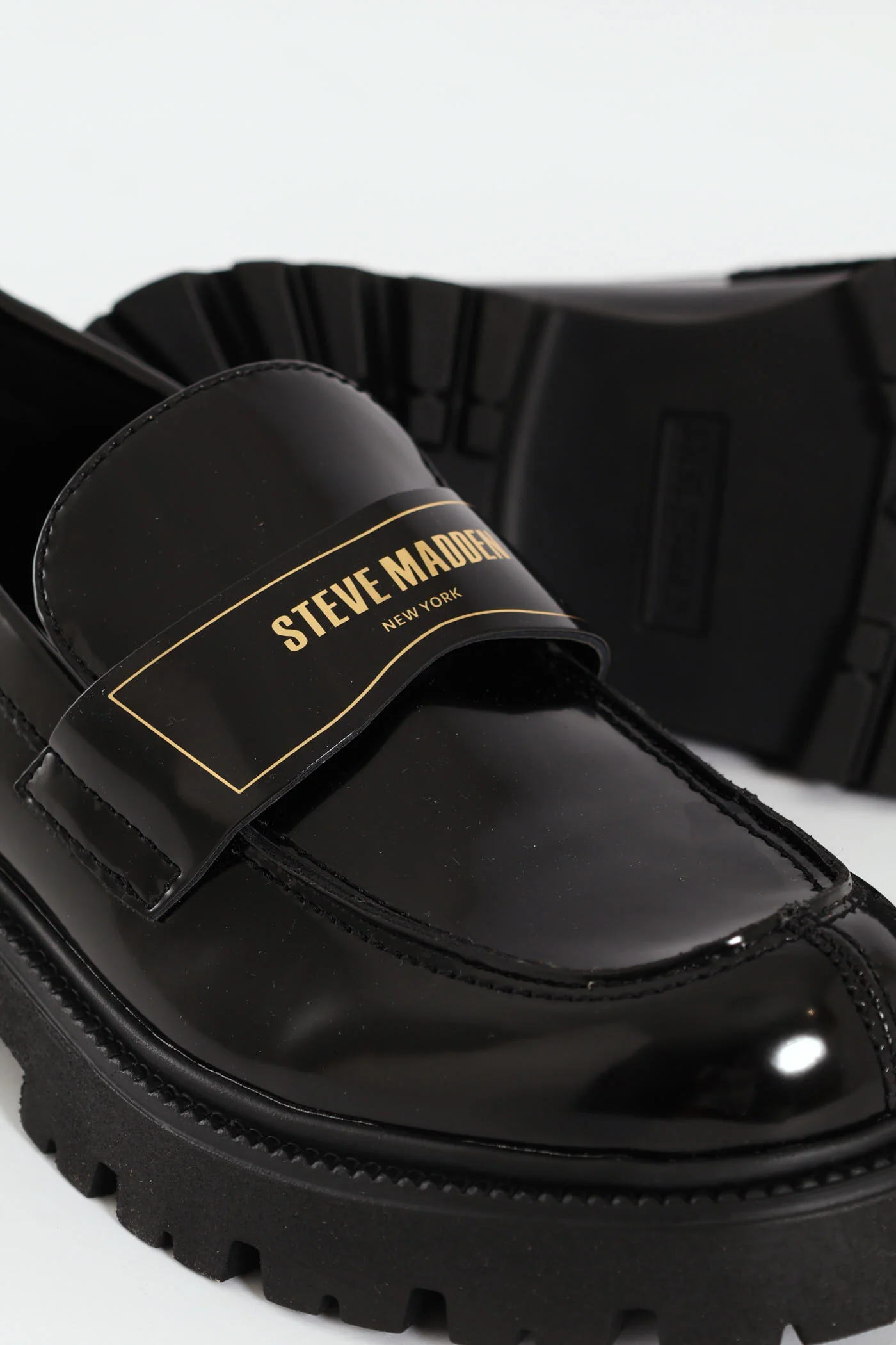 File Away Chunky Loafer - Black - Image 2