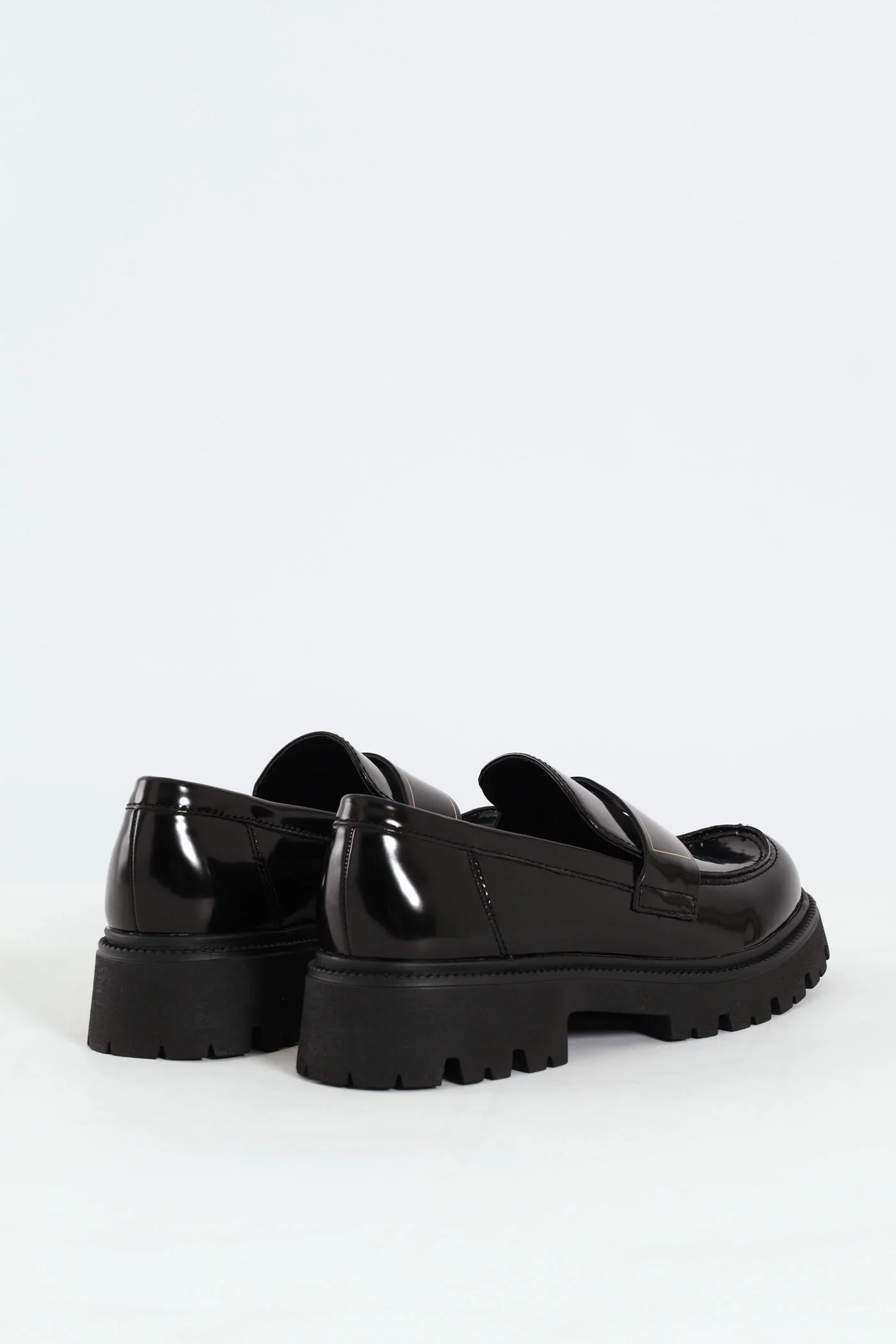 File Away Chunky Loafer - Black - Image 3