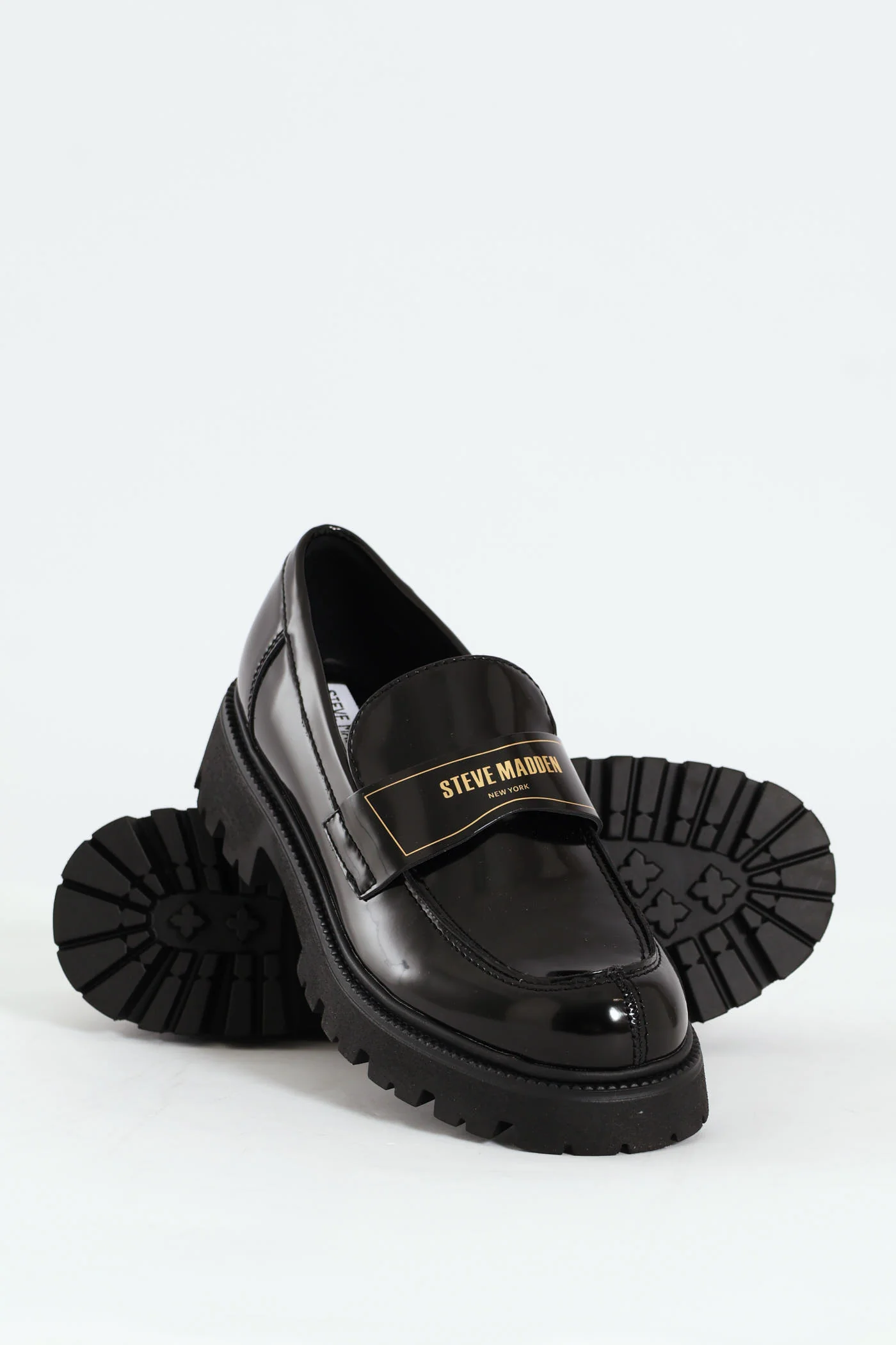 File Away Chunky Loafer - Black - Image 6