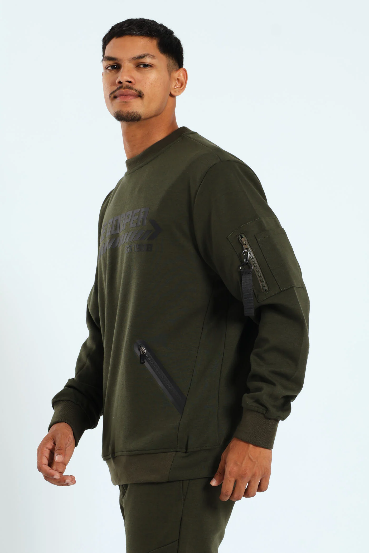 Finnian Sweatshirt - Fatigue - Image 4