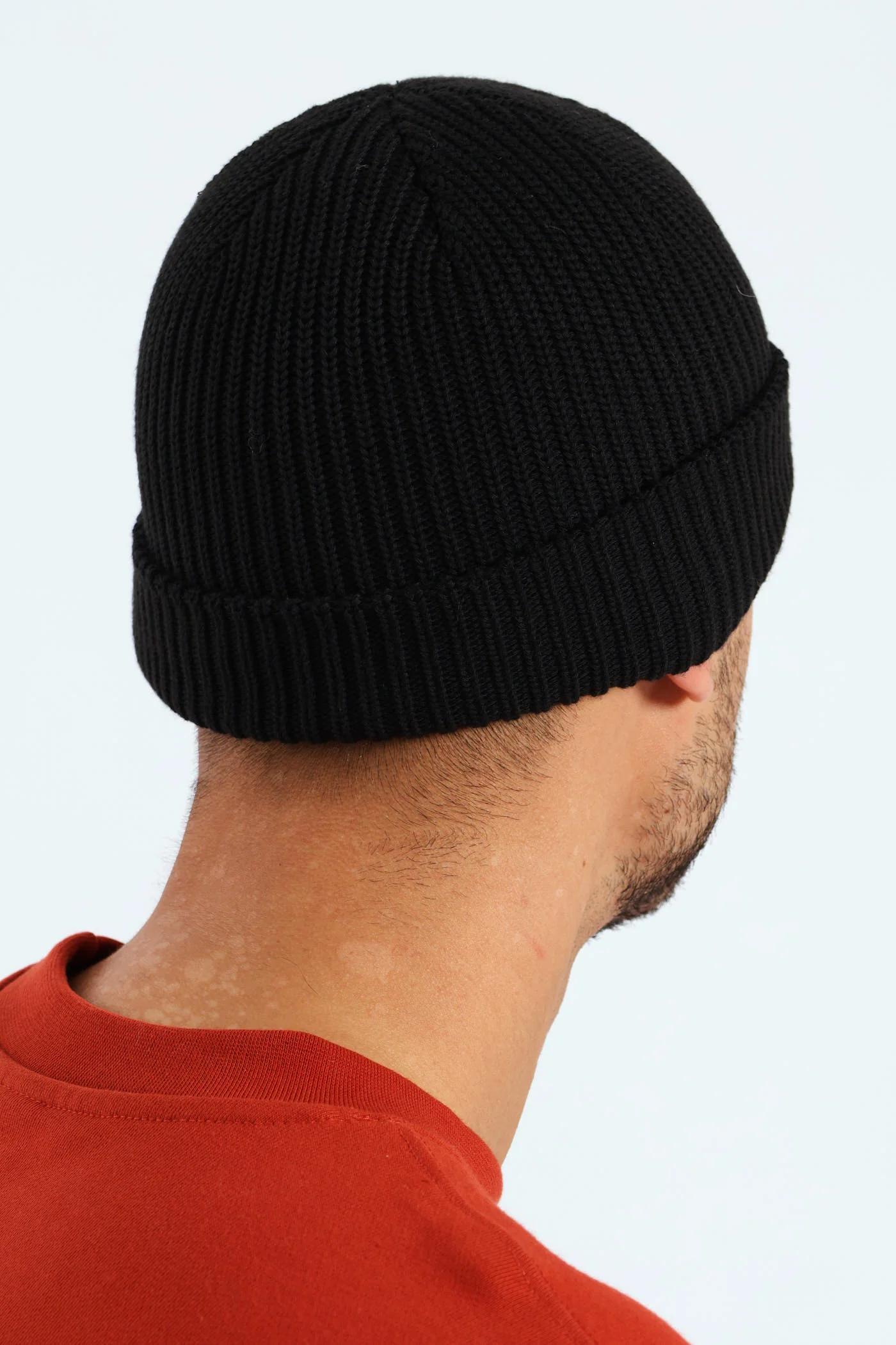 Fisherman Beanie - Black - Image 3