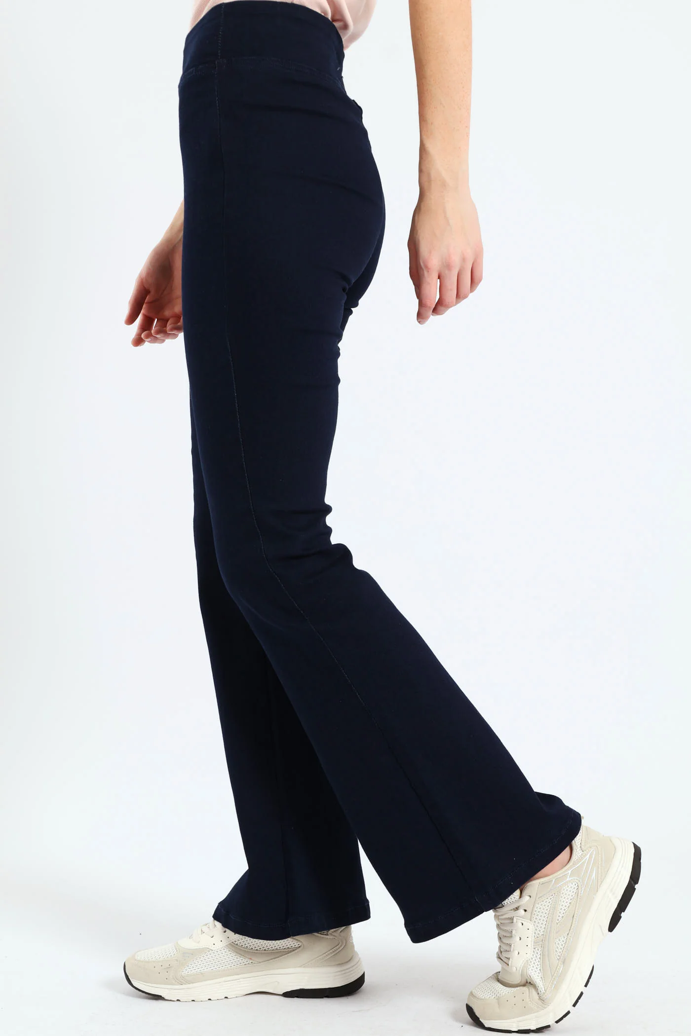 Flare Leg Jegging - Dark Wash - Image 2