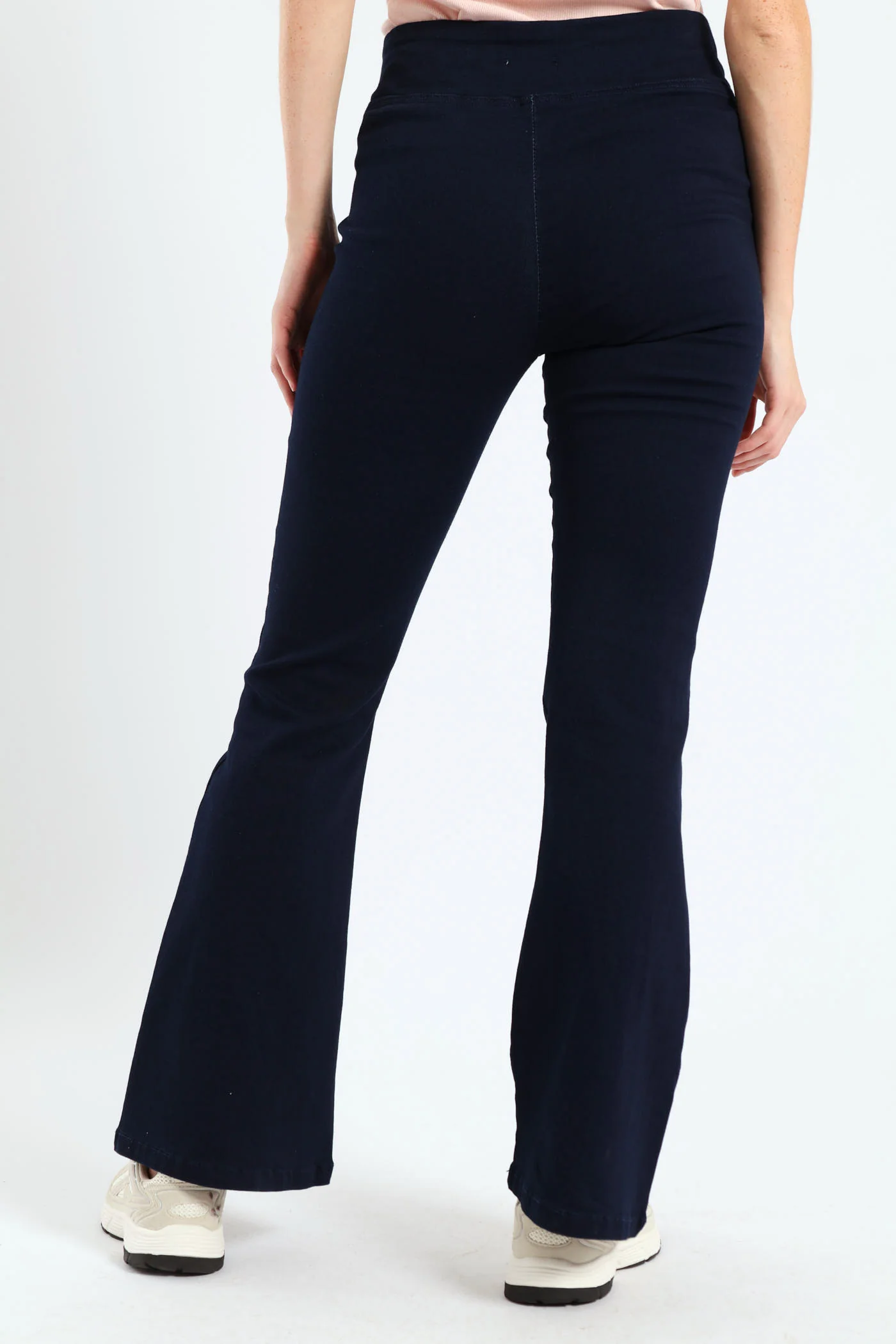Flare Leg Jegging - Dark Wash - Image 3