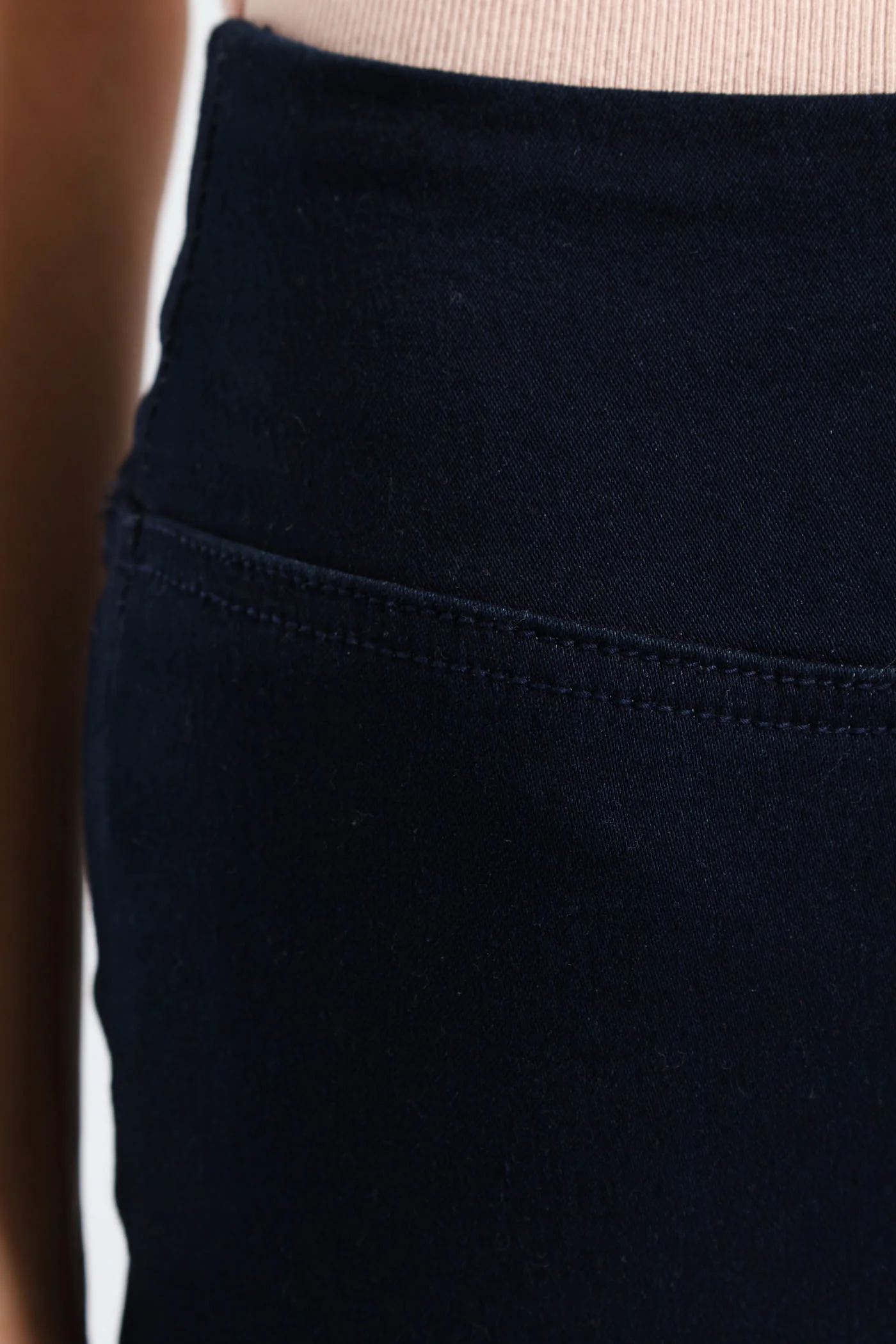 Flare Leg Jegging - Dark Wash - Image 4
