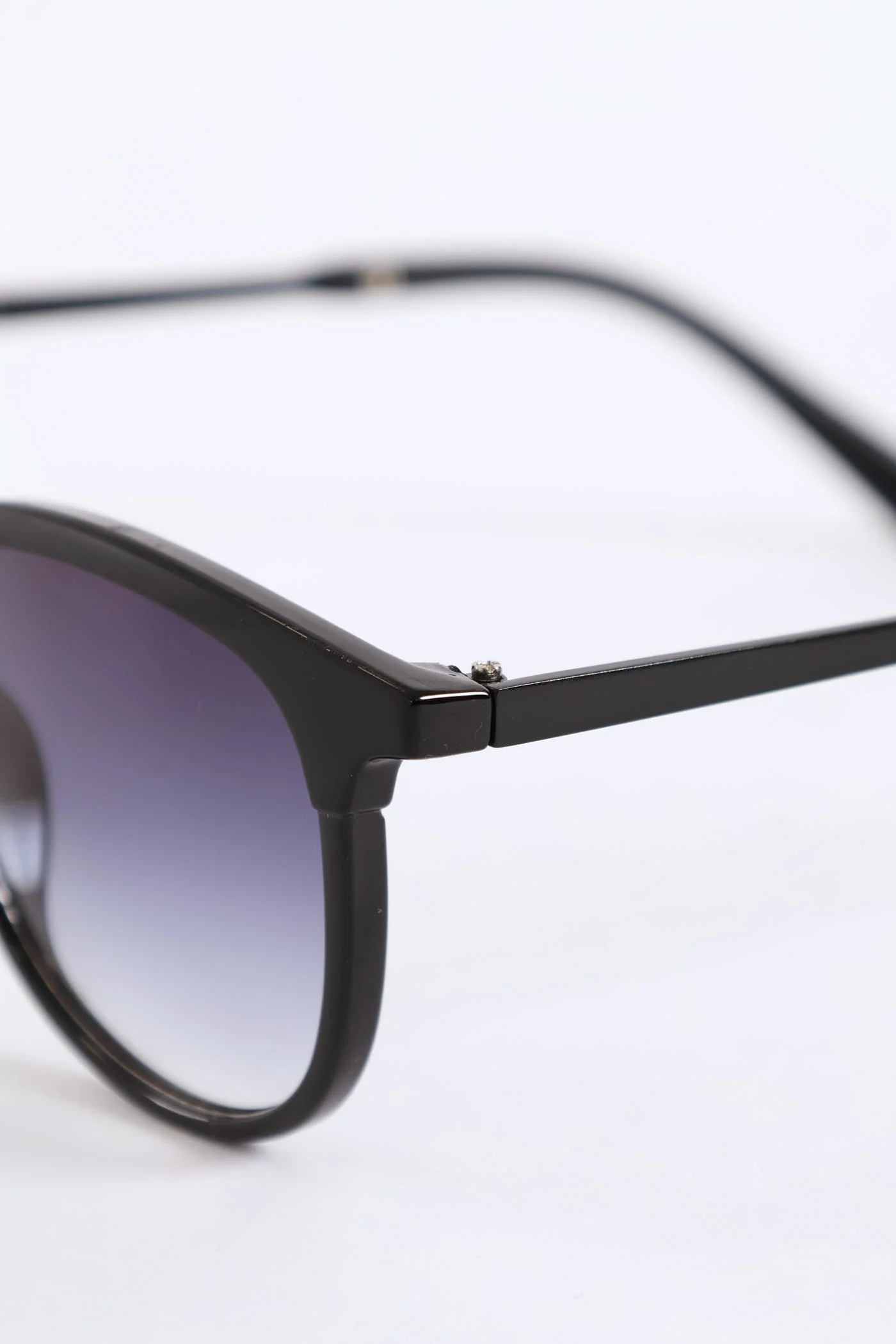 Flat Club Master Sunglasses - Black - Image 4