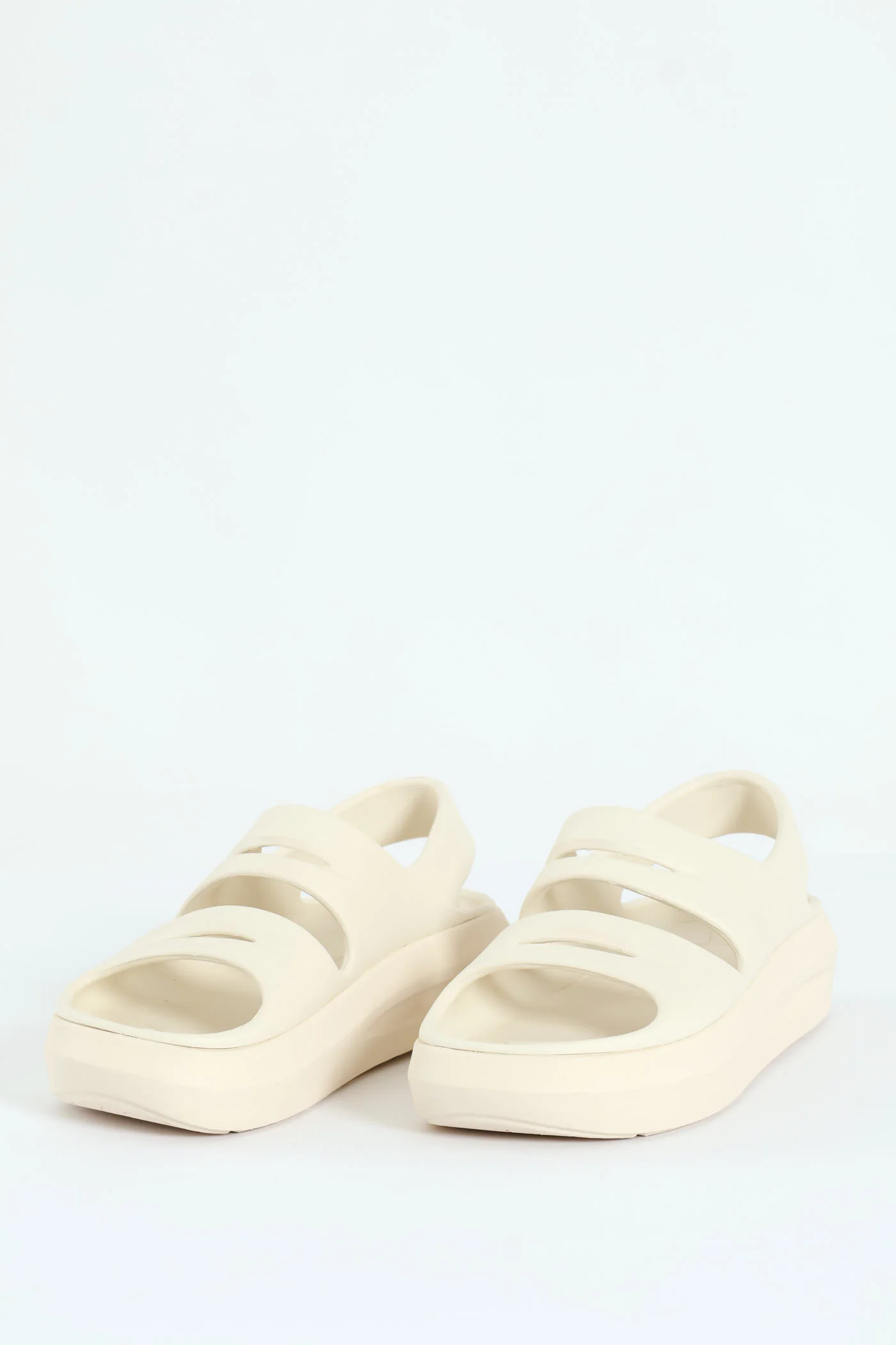 Flatter Sandal - Cream - Image 3