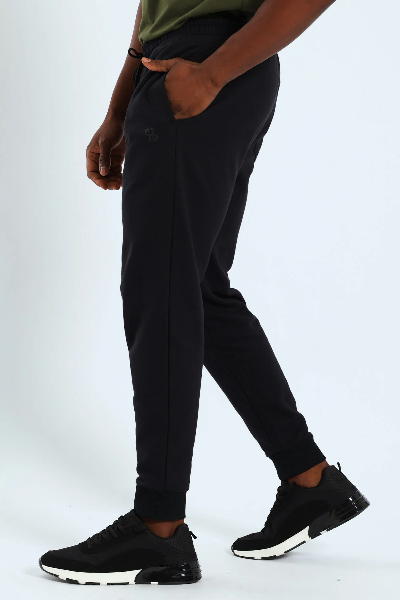 Fleece Jogger - Black - Image 2