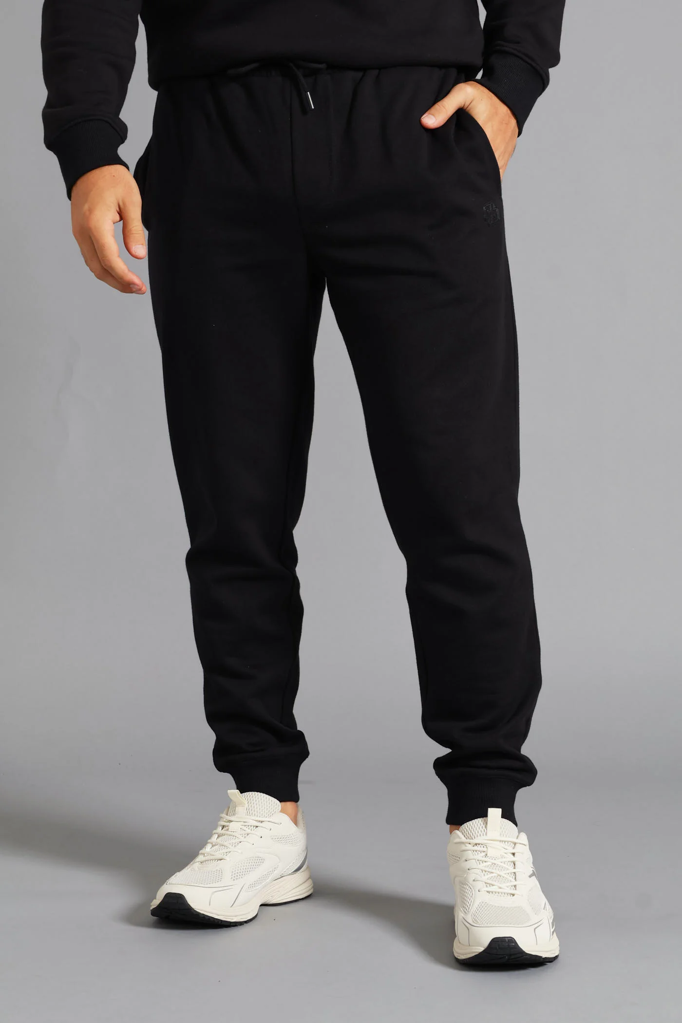 Fleece Jogger - Black - Image 4