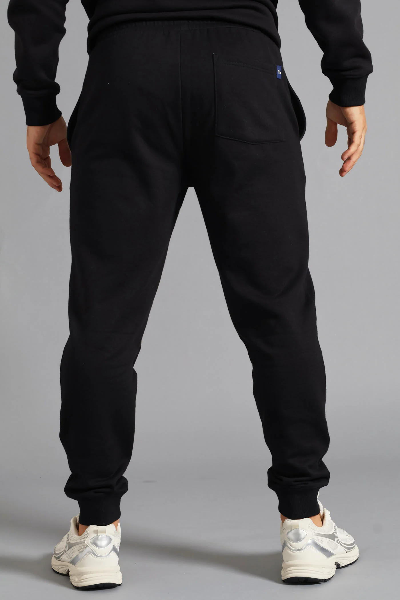Fleece Jogger - Black - Image 6