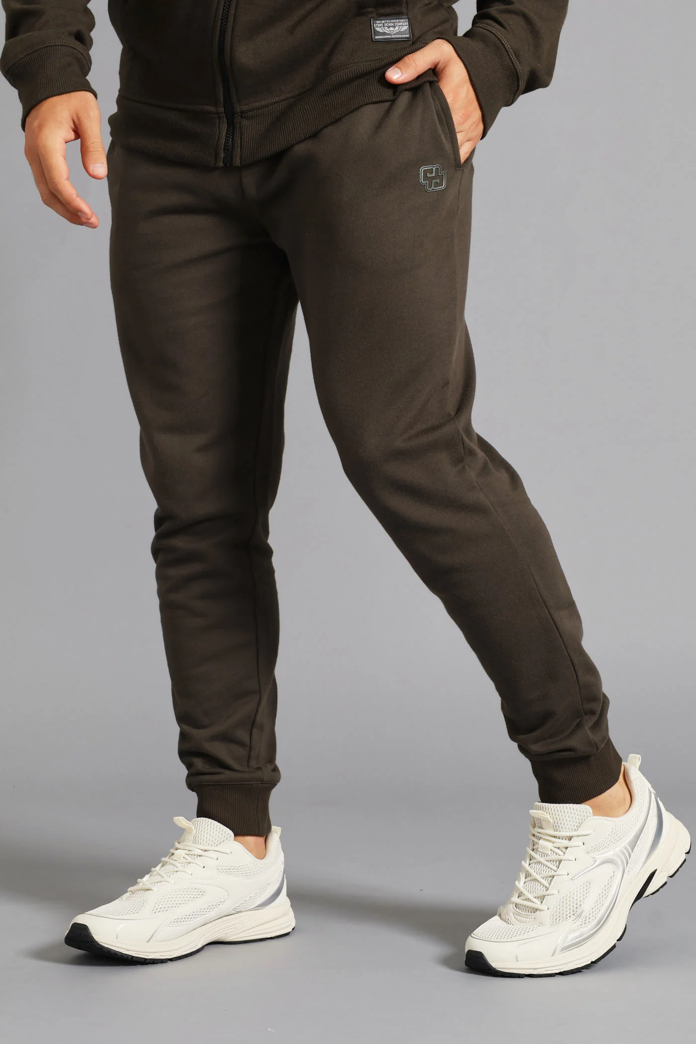 Fleece Jogger - Fatigue - Image 3