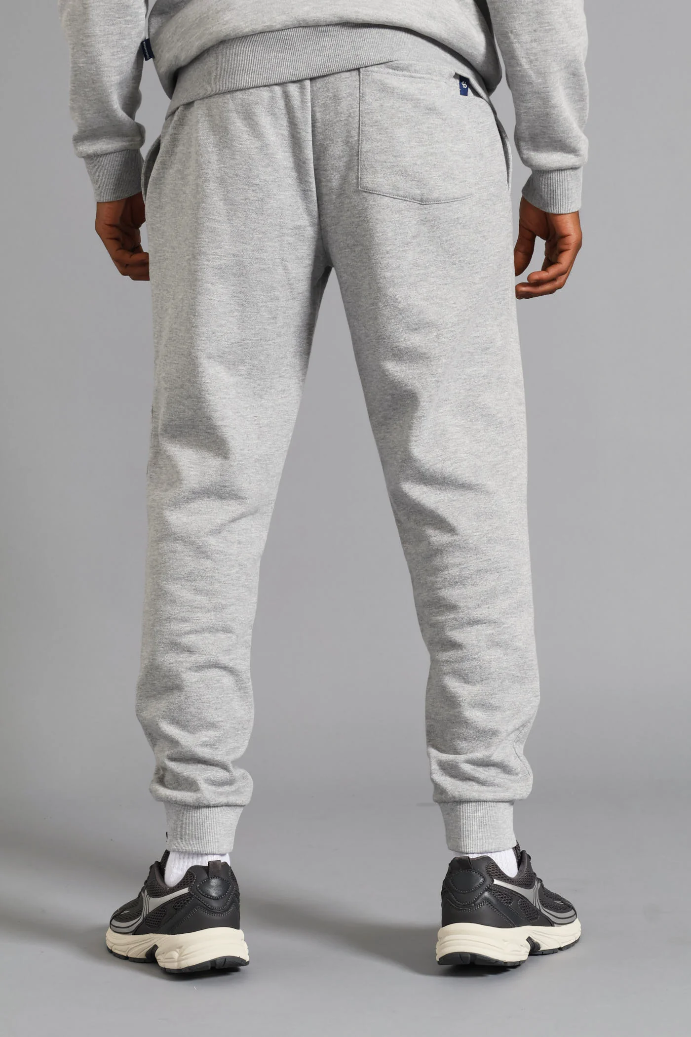 Fleece Jogger - Grey Melange - Image 5