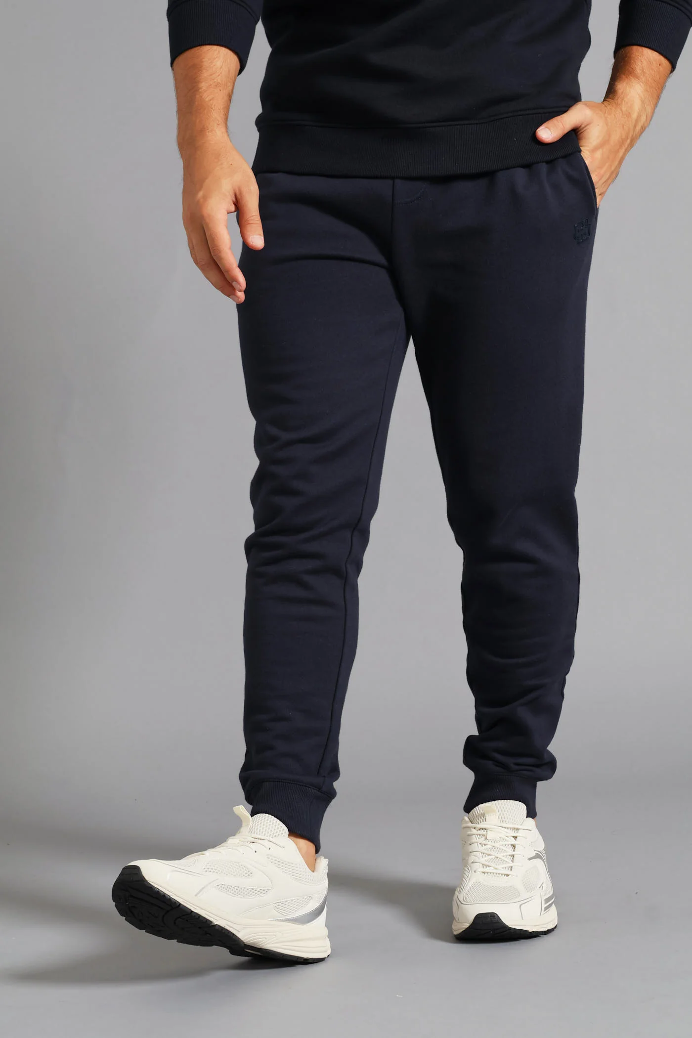 Fleece Jogger - Navy - Image 3