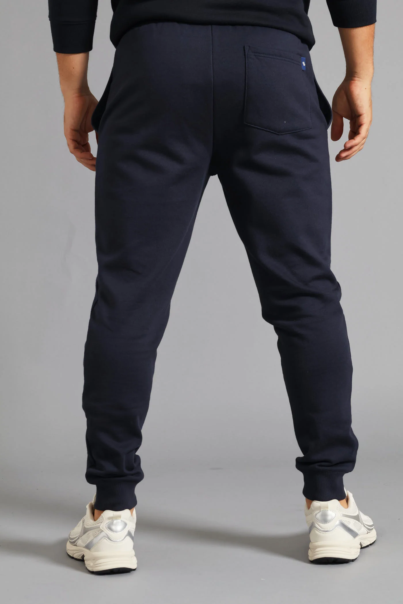 Fleece Jogger - Navy - Image 5