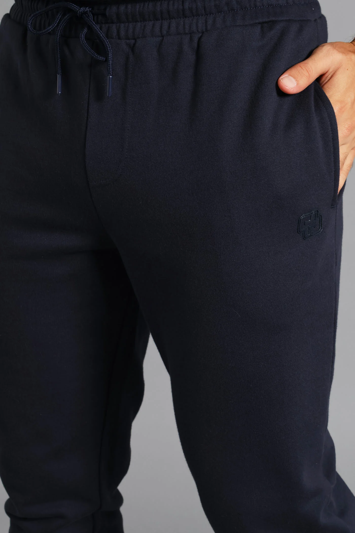 Fleece Jogger - Navy - Image 6