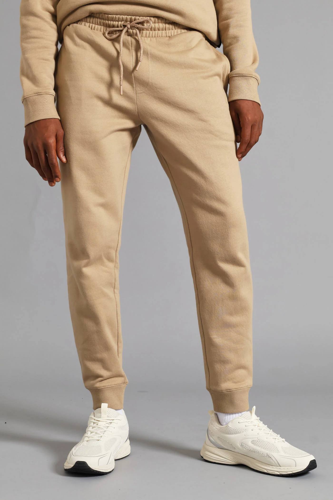 Fleece Jogger - Taupe - Image 2