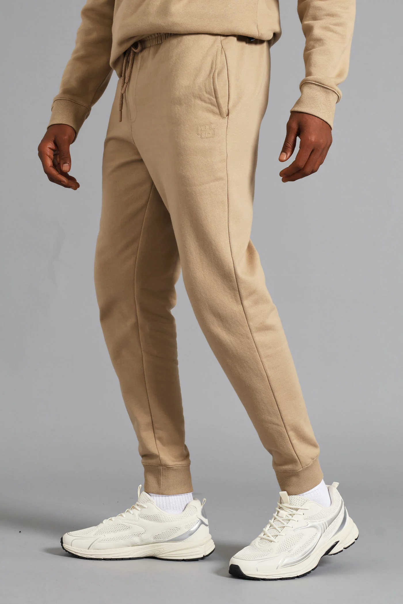 Fleece Jogger - Taupe - Image 3