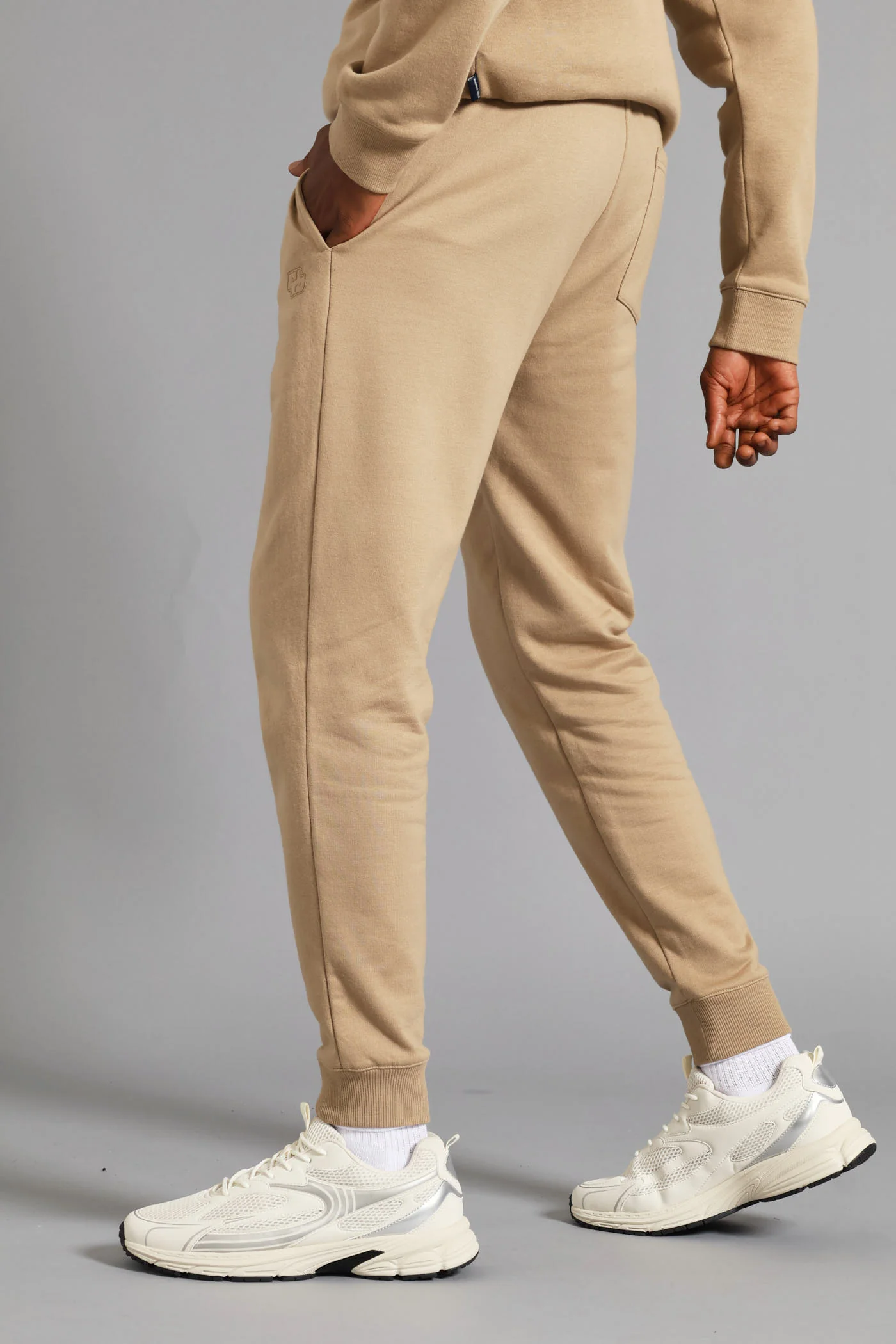 Fleece Jogger - Taupe - Image 4