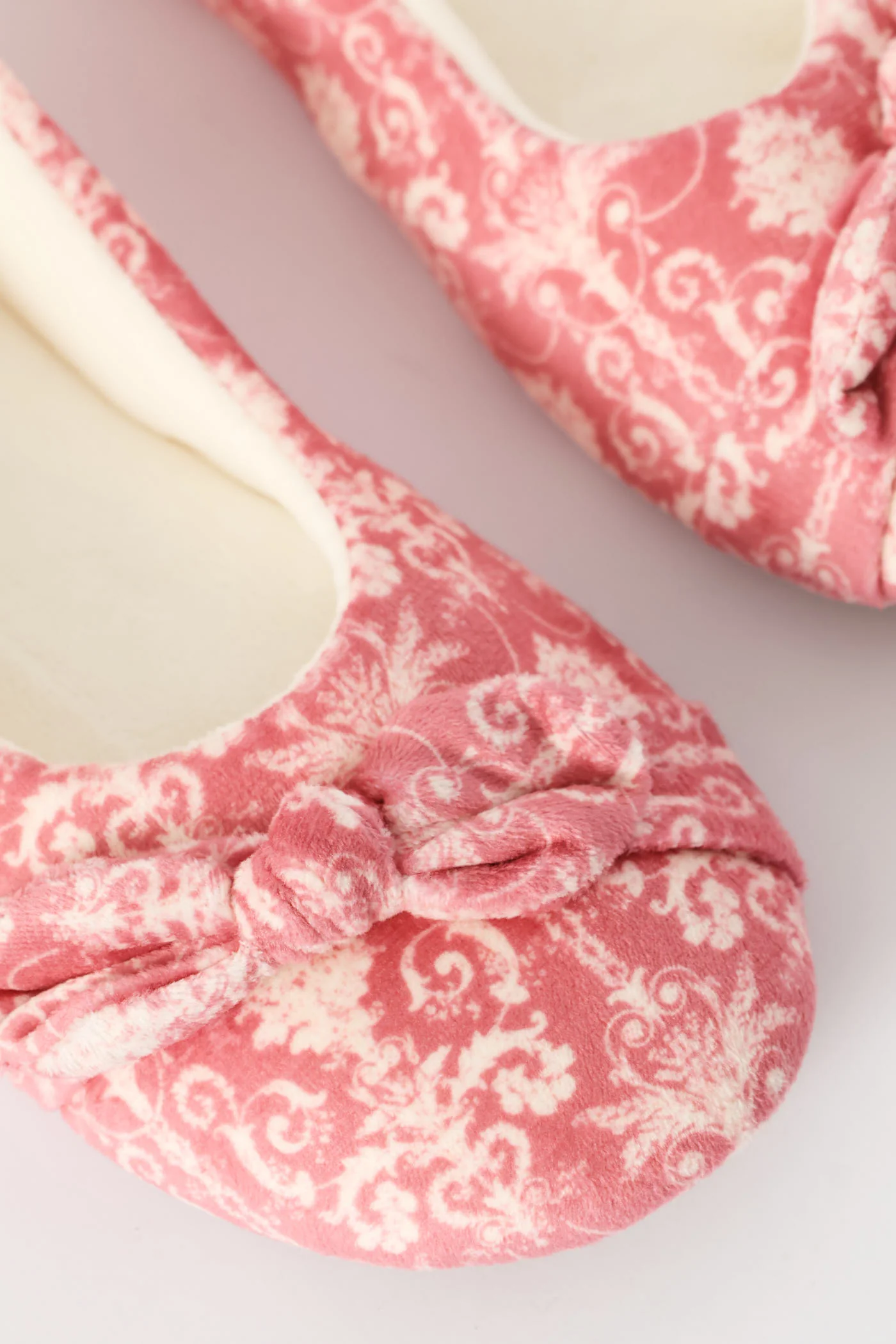 Fleece Pump Slippers - Blush - Image 2