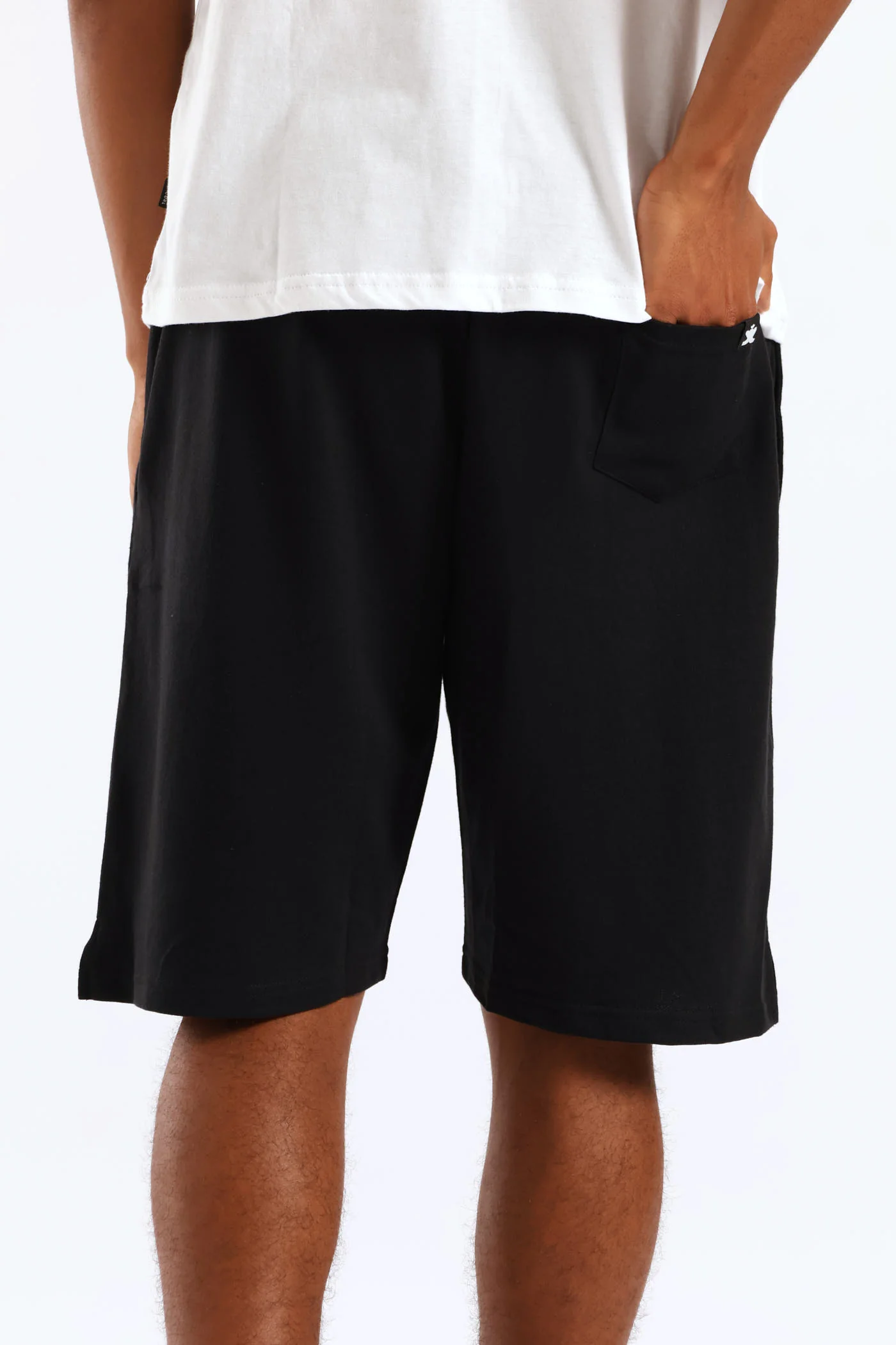 Fleece Shorts - Black - Image 3
