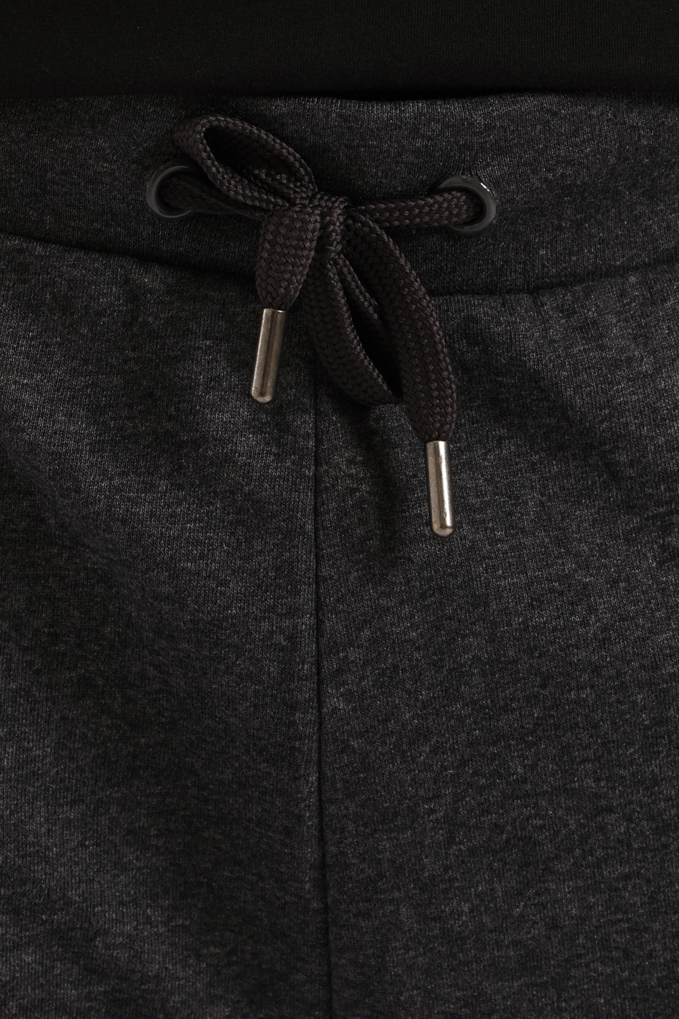Fleece Shorts - Charcoal Melange - Image 5