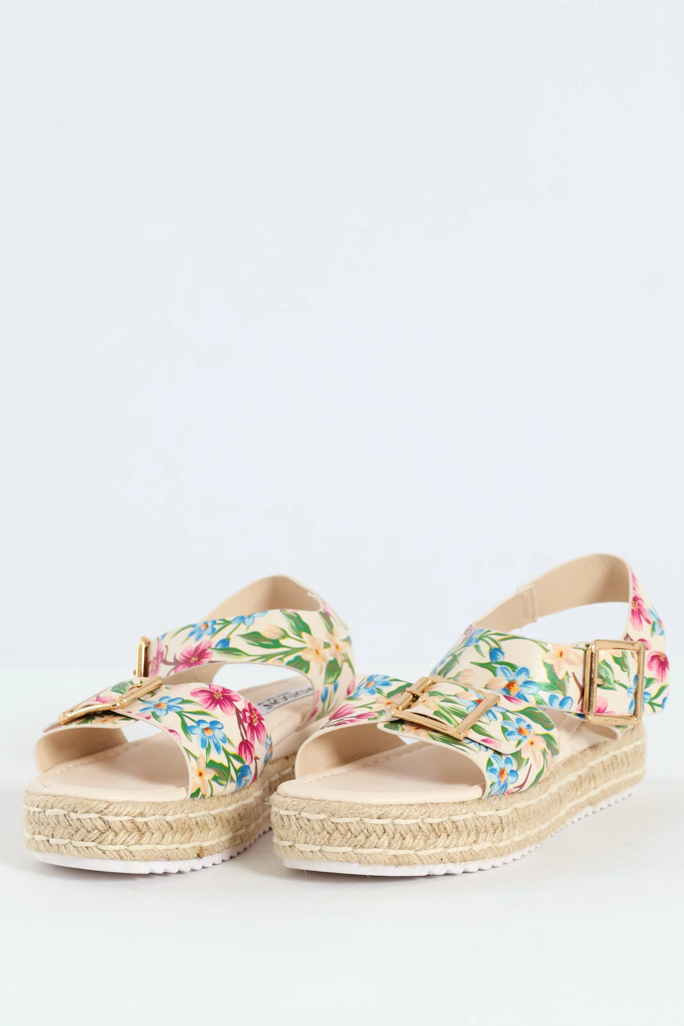 Floral Espadrille Platform Sandal - Multi - Image 3